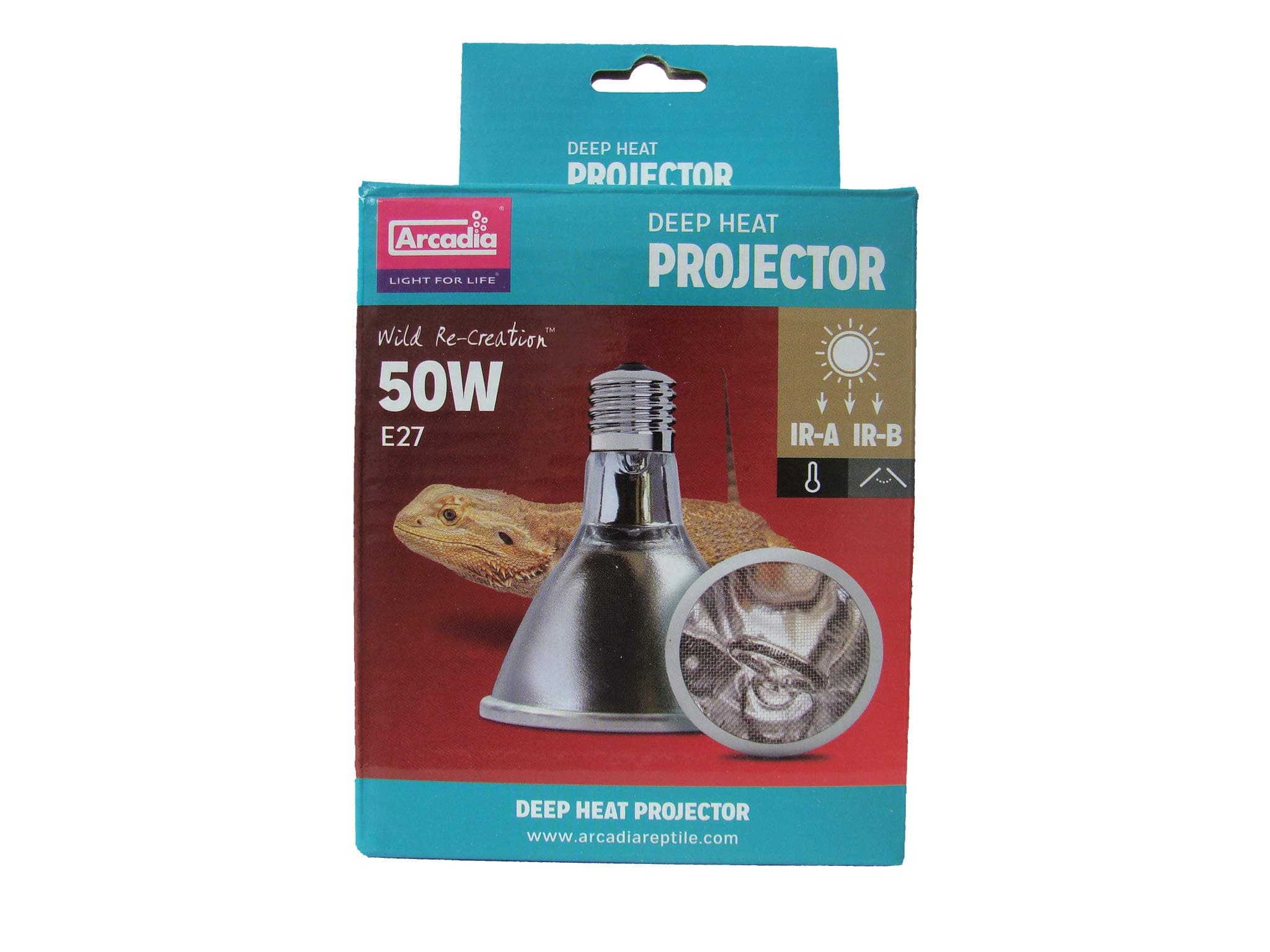 Arcadia RARHP50 Deep Heat Projector 50 W for E27 Sockets