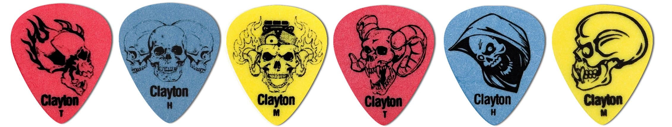 Clayton PicksDemonic Skulls DYM/12 Guitar Picks