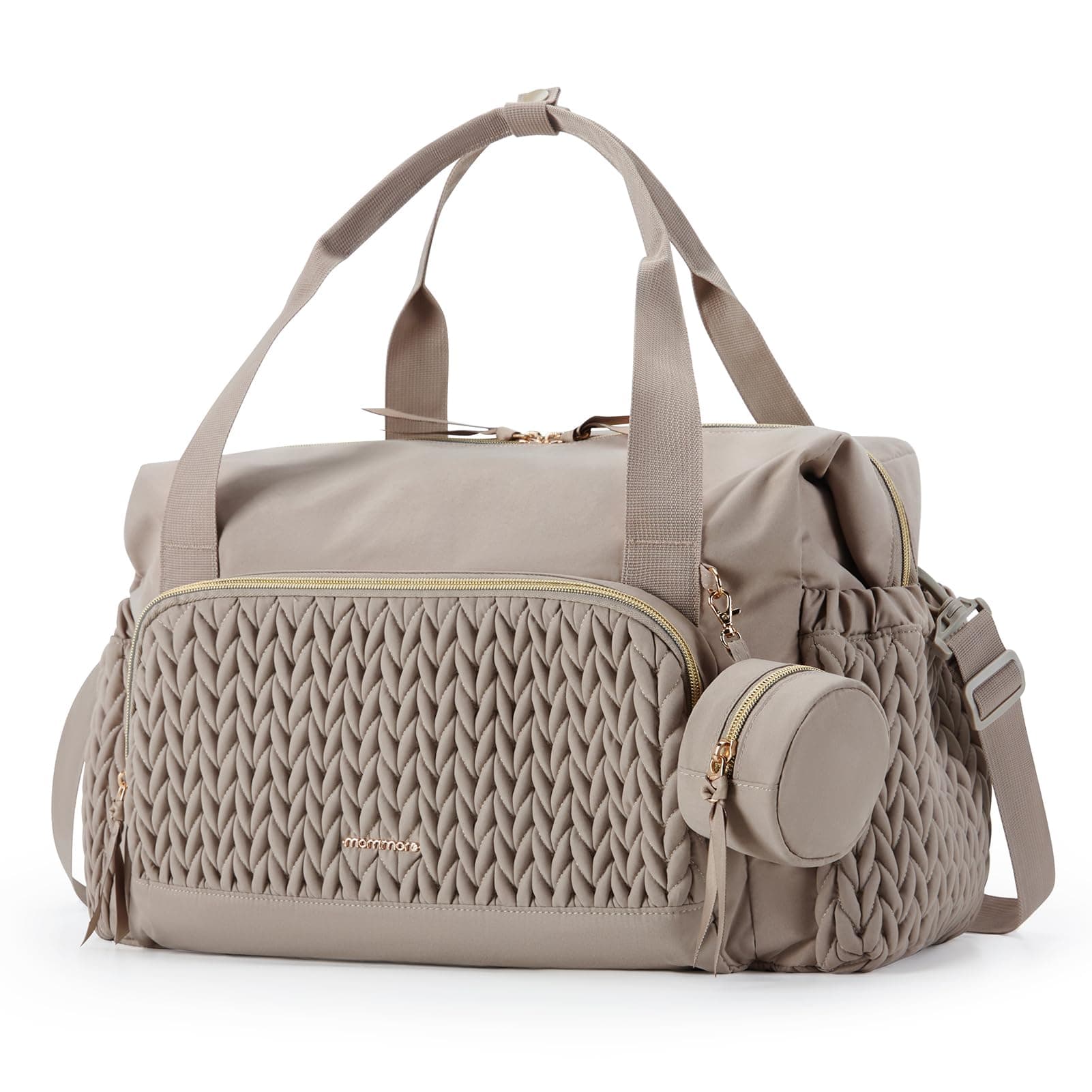 Diaper Bag Tote, Large Capacity Travel Diaper bags, Hospital Bag for Labor Delivery, Baby Bag with Pacifier Case | Hospital Bag, for Labor Delivery, Baby Bag, with Pacifier Case