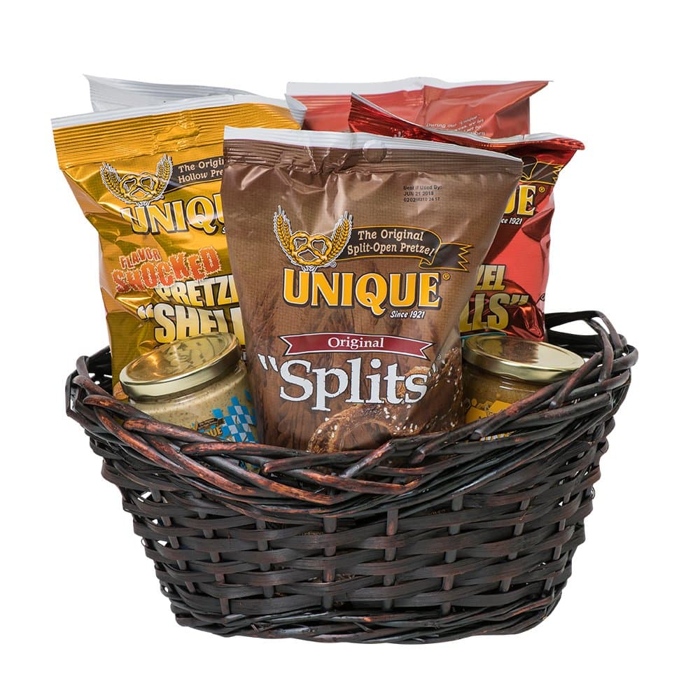Unique Pretzels Small Gift Basket