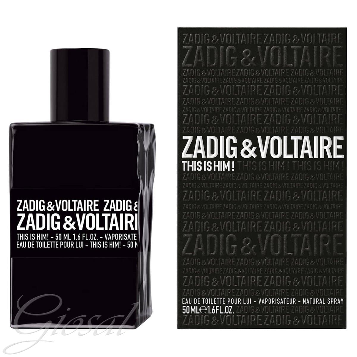 Zadig & Voltaire Men's Fragrance This Is Him. Eau de Toilette 30 ml giosal 30ml