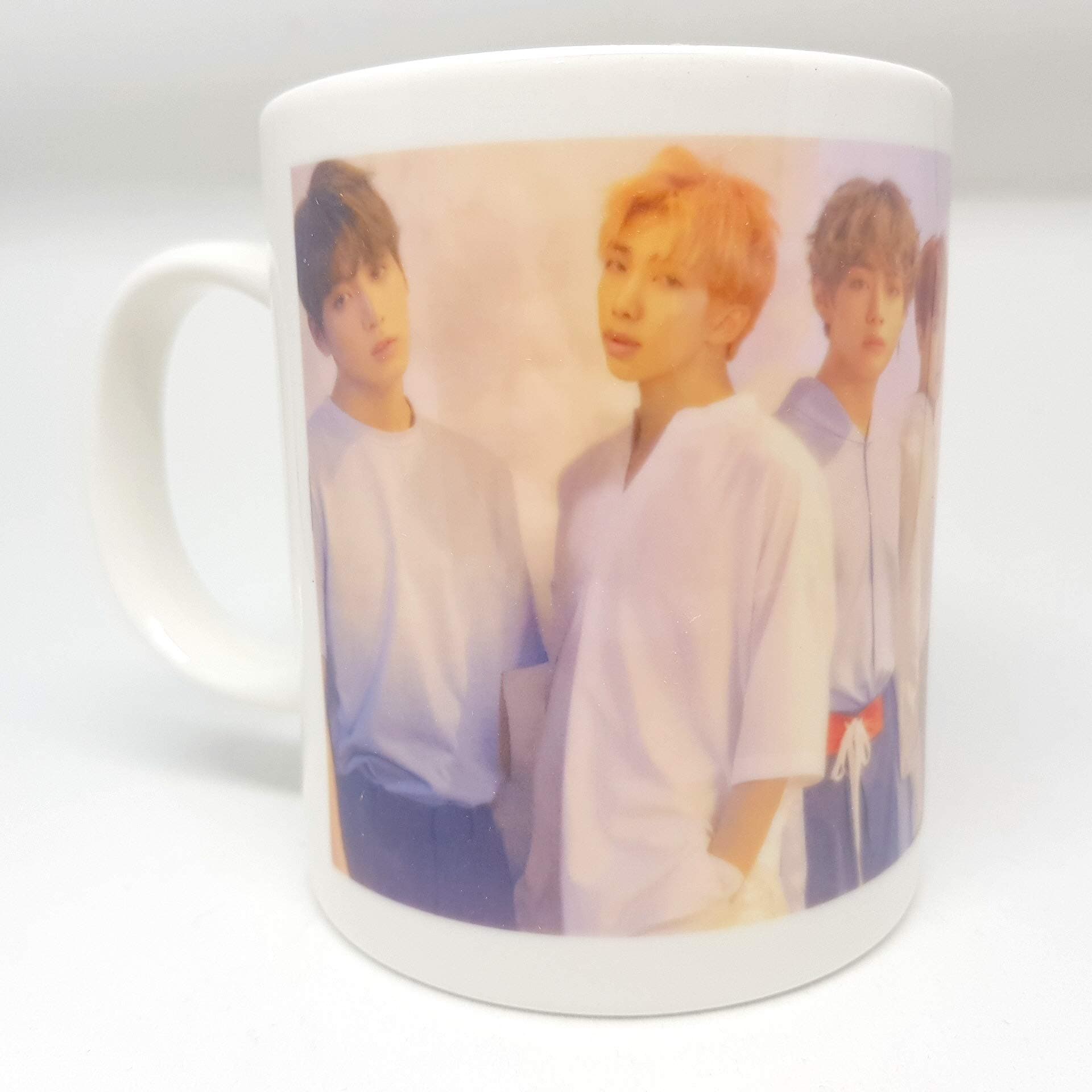 BTS kpop Mug Love Yourself FAKE LOVE bighit Gifts korean Merchandise Army Bangtan Boys Cup Ceramic (Dream Ver)