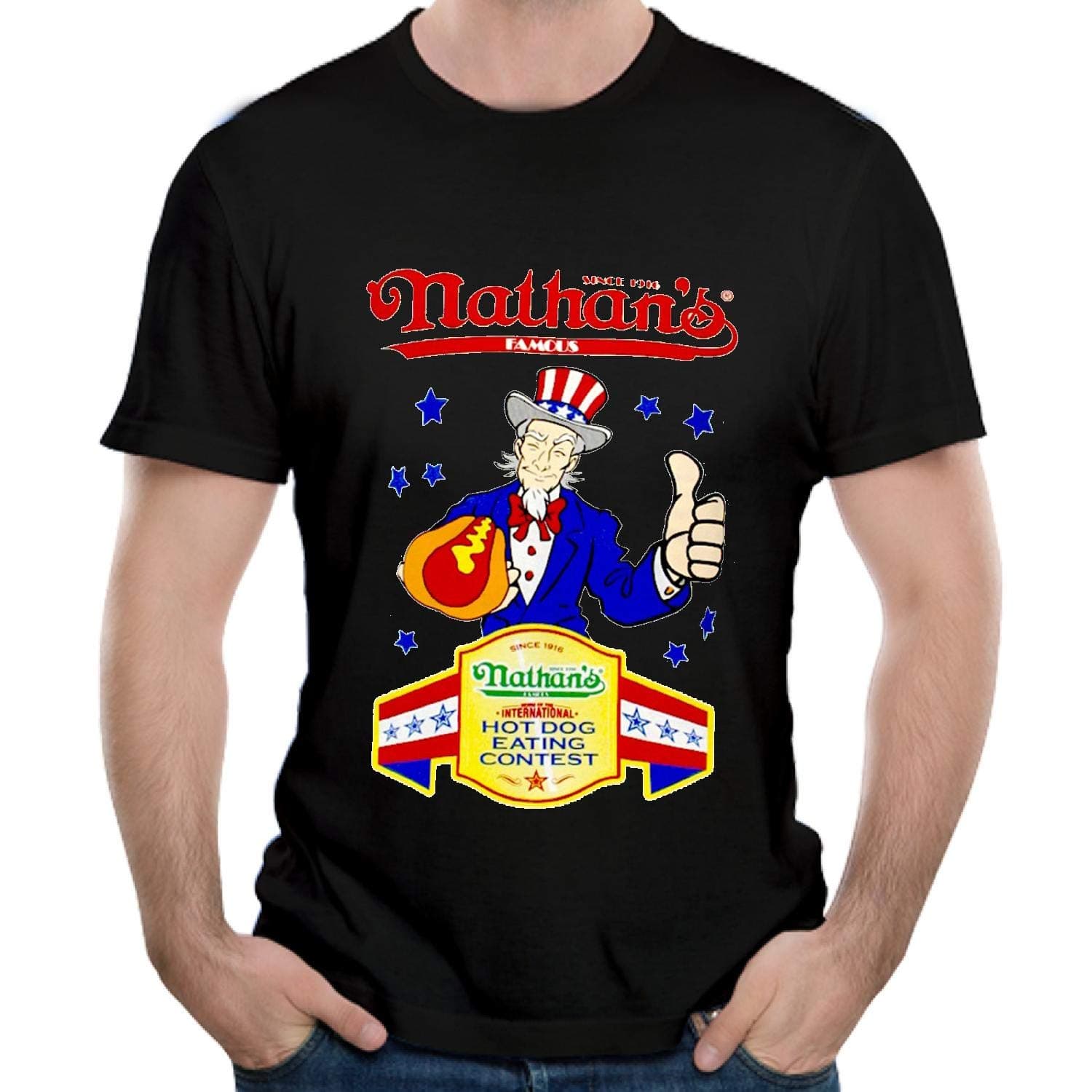 YBTX Nathans Hot Dog Eating Contest 4th of July Joey Chestnut Champion T Shirt