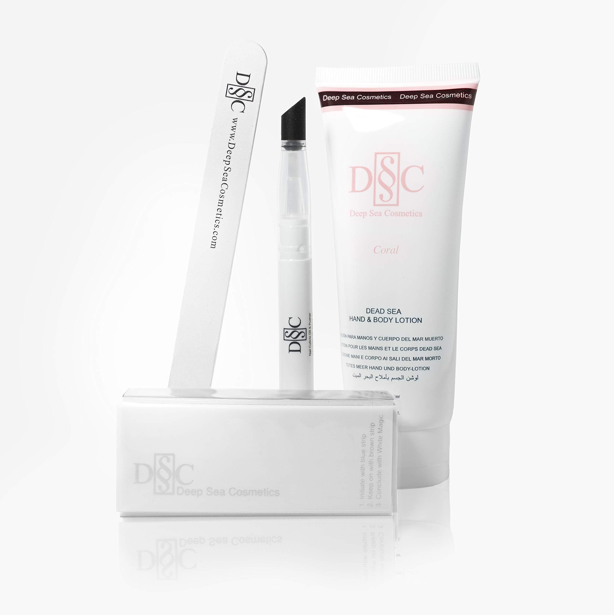 Deep Sea Cosmetics | Platinum Nail Kit - Coral