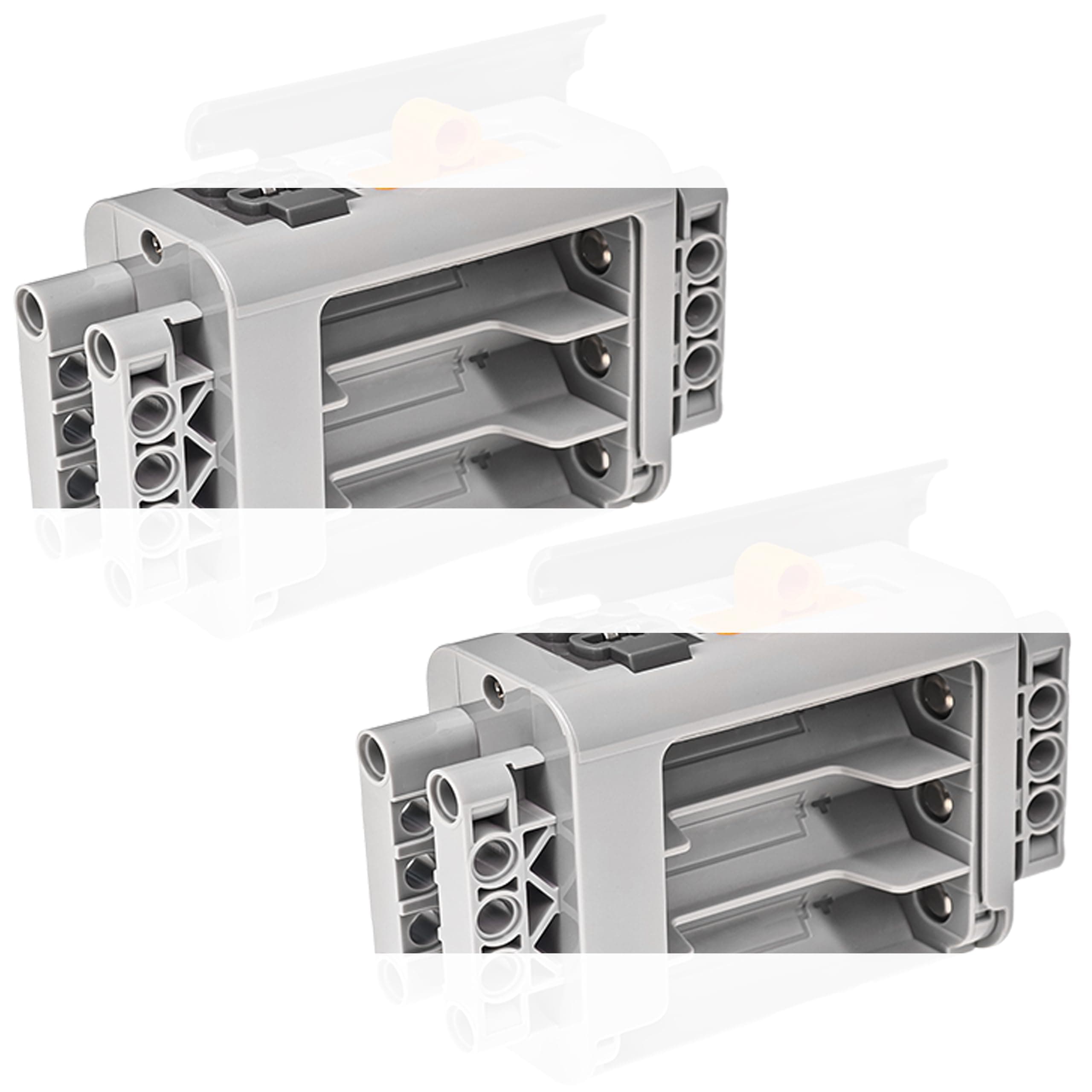Technic Power-Functions Battery-Box-8881 (2 Piece) Compatible with Lego-Motor MOC Technic-Parts