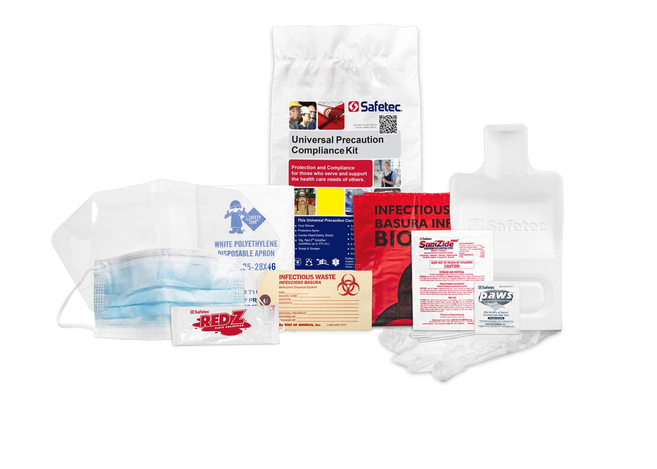 Kit, Clean Up & Disposal of Infectious Blood or Body Fluid Spills