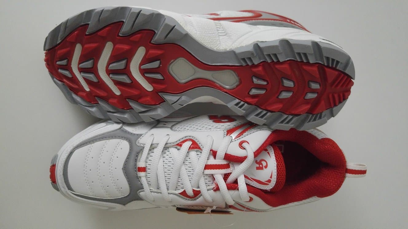 CA PLUS CRICKET SHOES RUBBER STUD - US 9.5