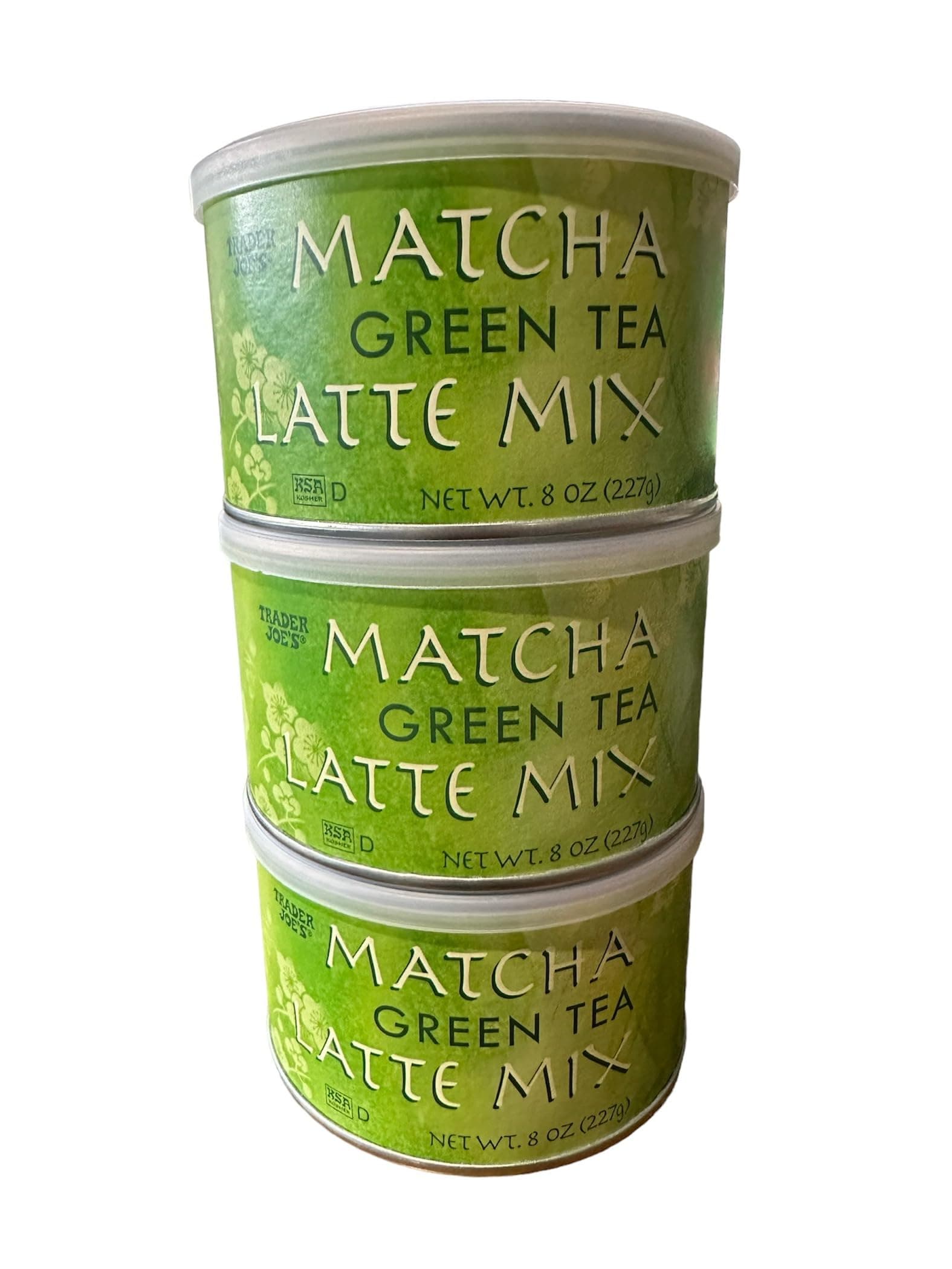 Trader Joe's Matcha Green Tea Latte Mix (Pack of 3)