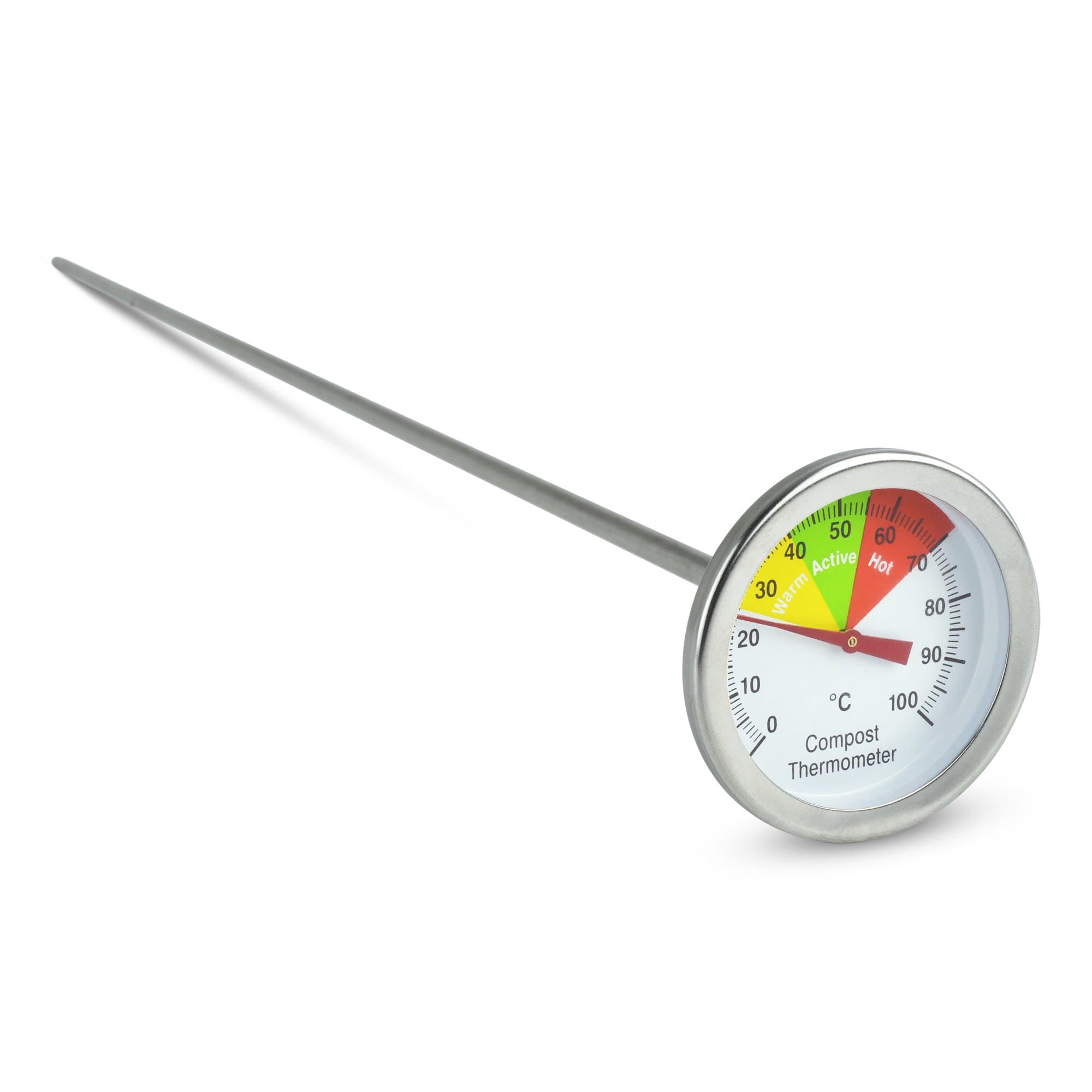 ETI Ltd Stainless steel compost thermometer - 50mm dial