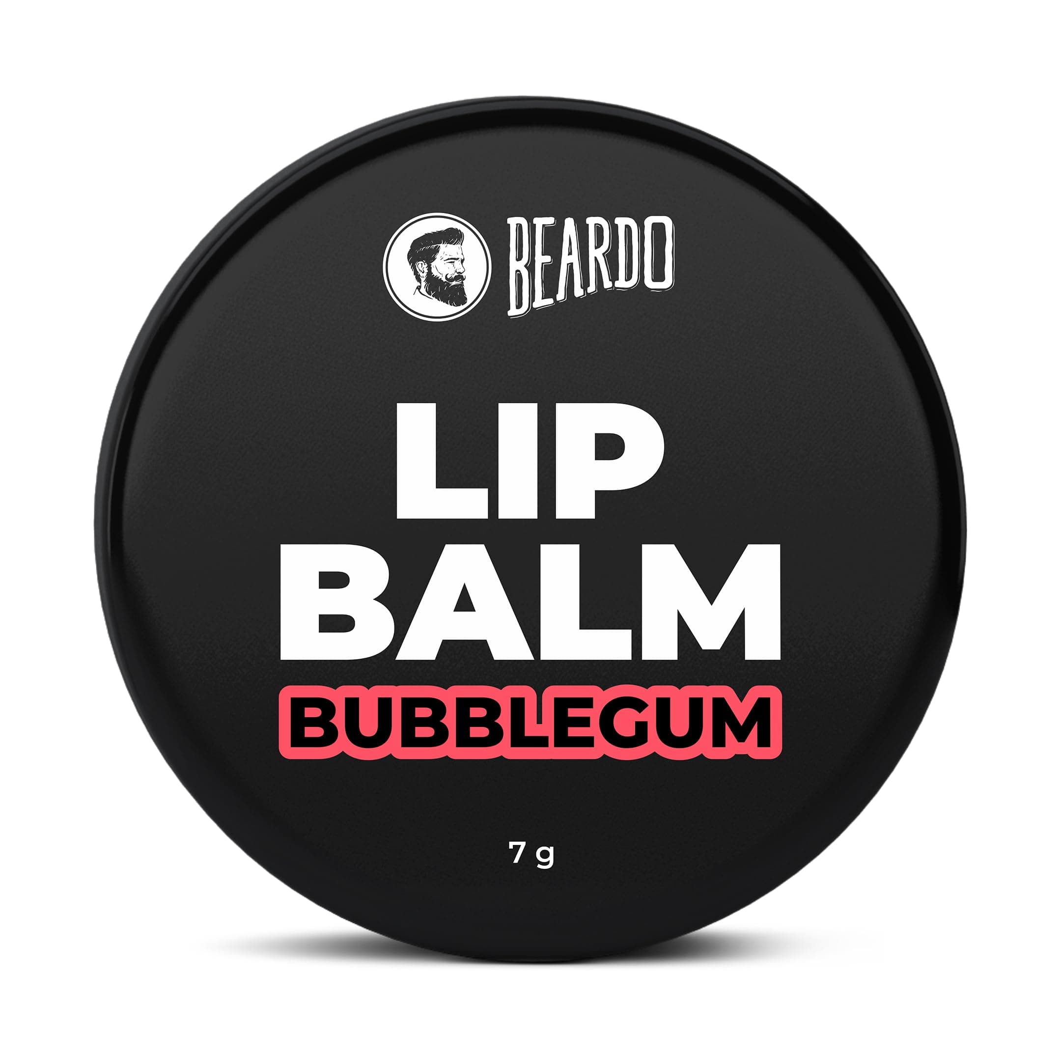 Beardo Bubblegum Non Tinted Lip Balm for Men, 7g | Lip Care For Soft Kissable Lips | Lip Mask For Dry, Cracked and Chapped lips | Repair & Protection