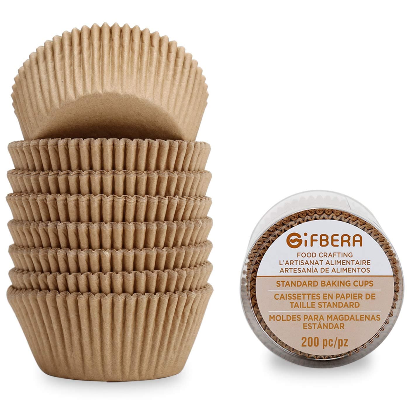 Natural Cupcake Liners