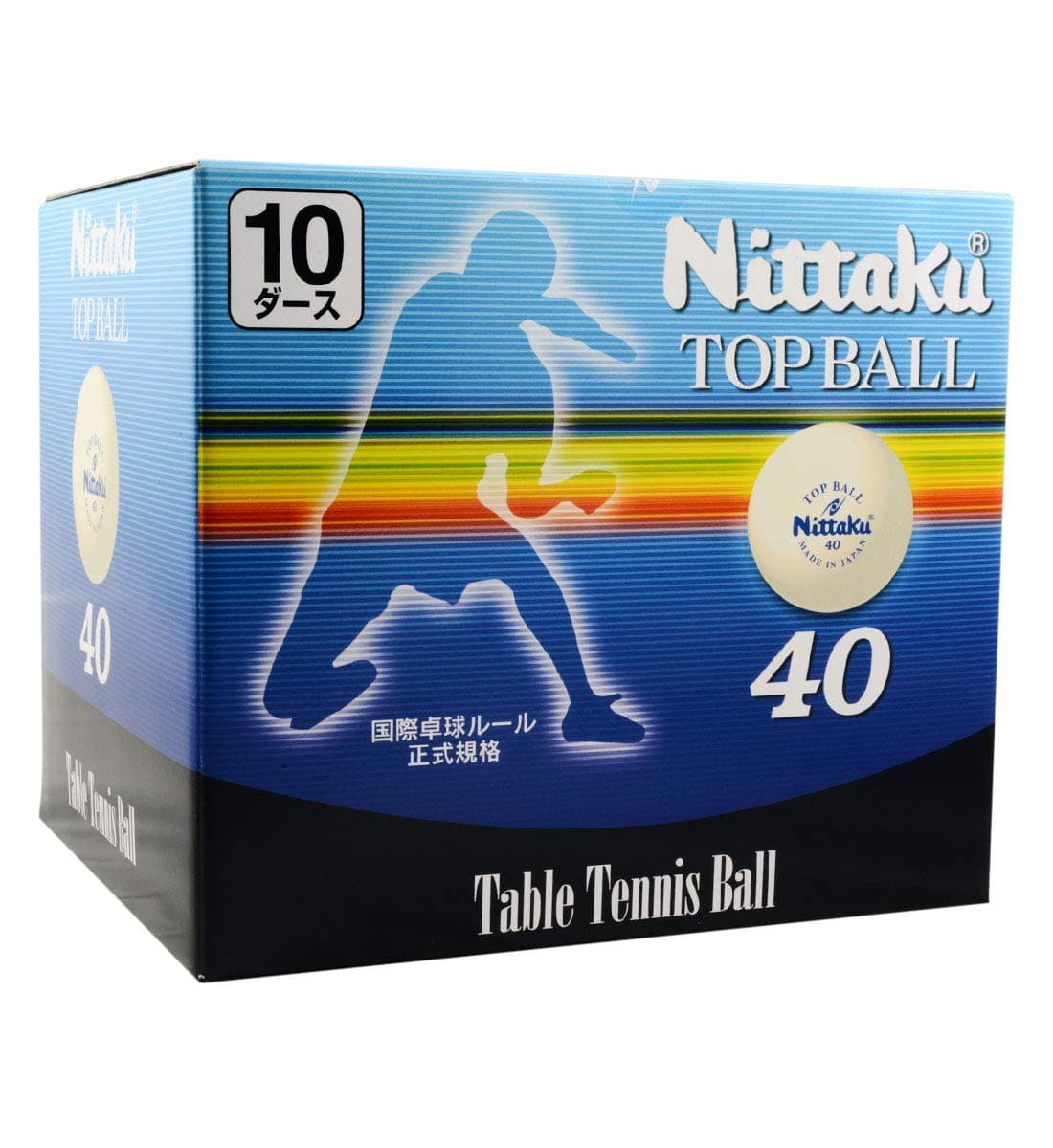 NittakuTop Ball Bulk Pack Table Tennis Balls (120 Balls)