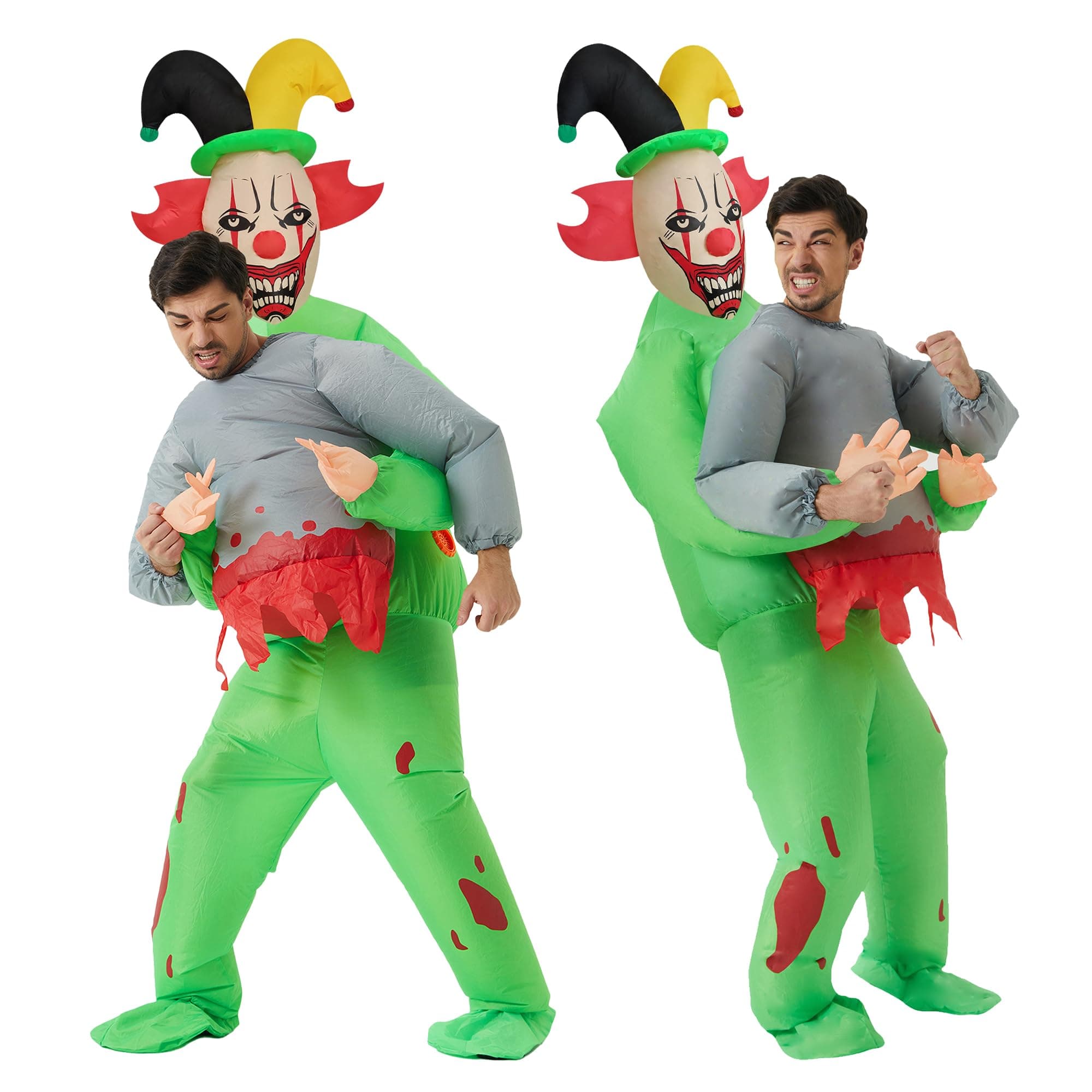 Super Funny Adult Inflatable Costume Party Costume Cosplay Costume for Halloween/Christmas/Easter Party (Clown)