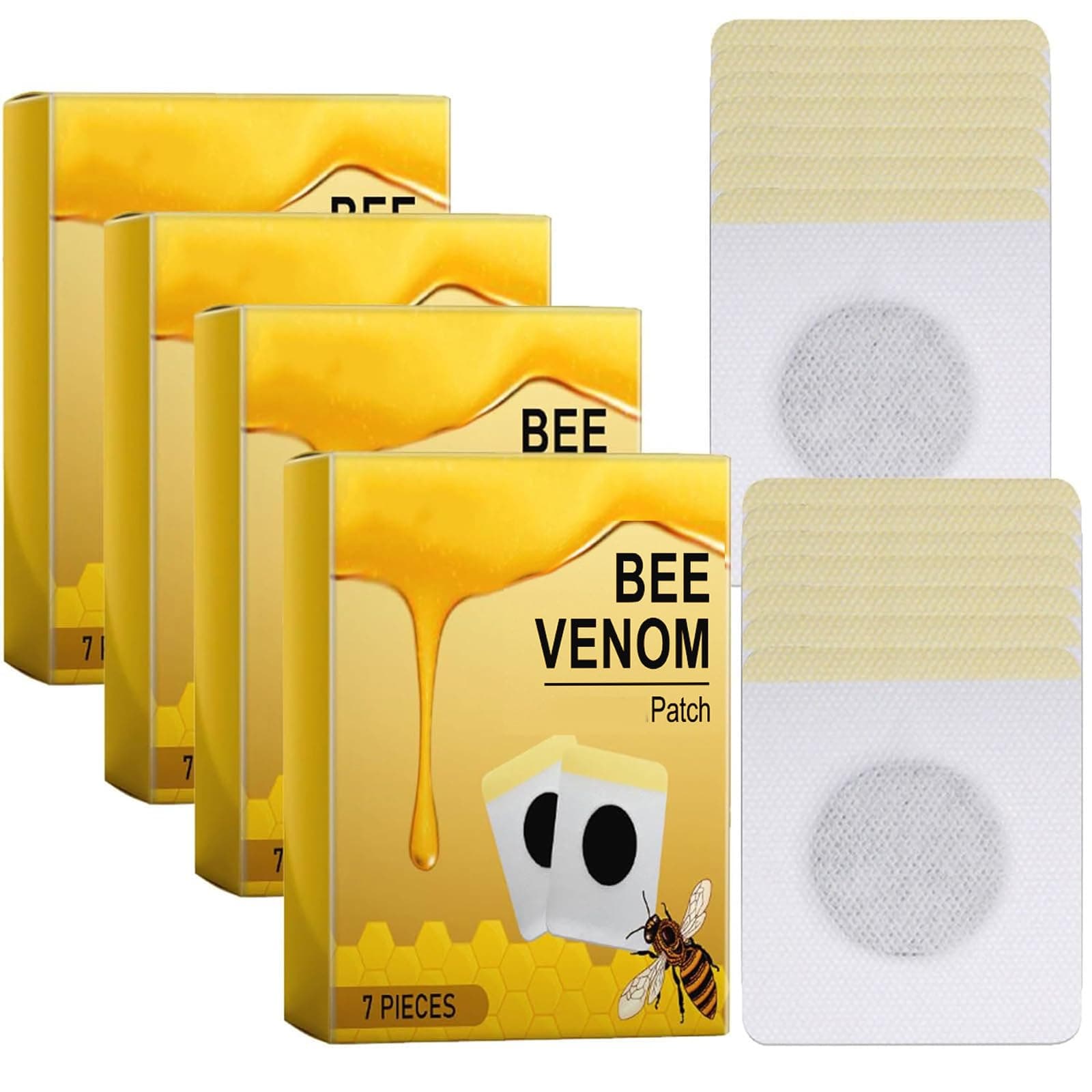 Bee Venom Patches, Lifeinnox Bee Venom (4boxs)
