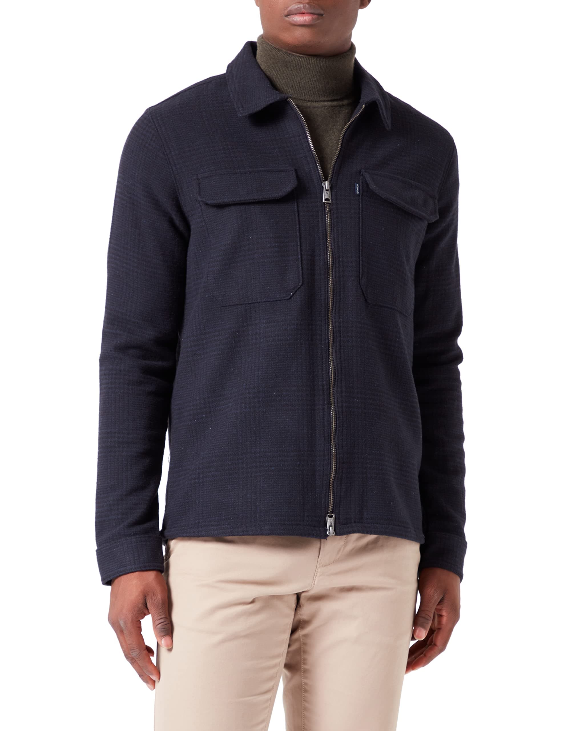 Garcia Men's Colbert + Gilet Cardigan Sweater