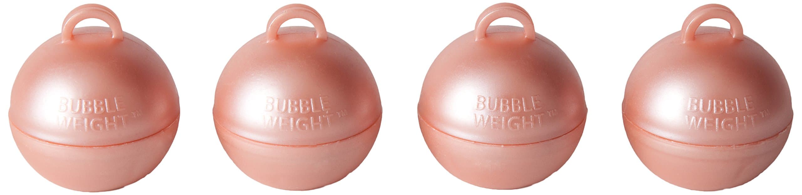 Creative Balloons™ Mfg. Inc. Bubble Weight Balloon Weight, 35 Gram, Metallic Rose Gold, 10 Piece