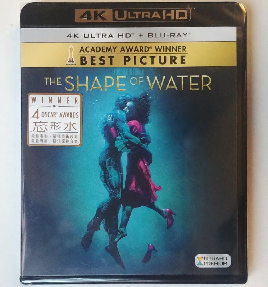 The Shape Of Water (4K UHD + Blu-ray) (Hong Kong Version / Chinese subtitled) 忘形水