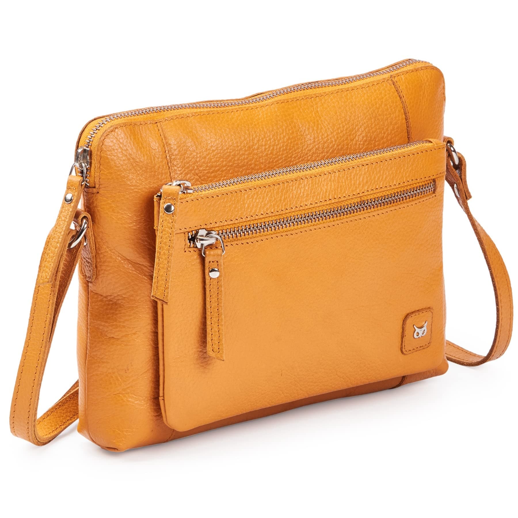 Small Soft Pebbled Real Leather Crossbody Handbags Purses Sling Crossover Shoulder Bag