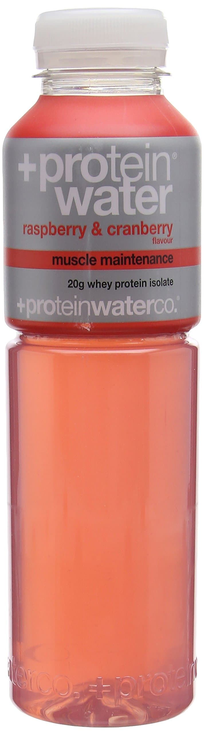 Protein Water Co Raspberry and Cranberry Protein Water, 500 ml, Pack of 6