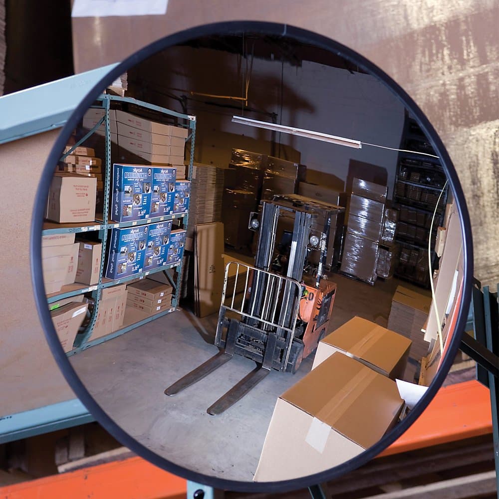 Relius Solutions Convex Safety Mirrors - Glass - 30" Dia. - Outdoor