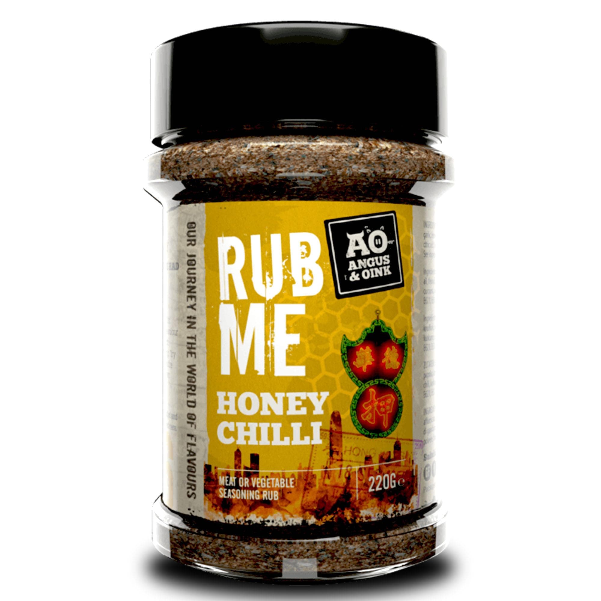 Honey Chilli Seasoning | Sweet & Spicy | Perfect for Chicken & Pork | Authentic Chinese Flavour | Gluten-Free & Vegetarian | Oven, Air Fryer & BBQ | 220g