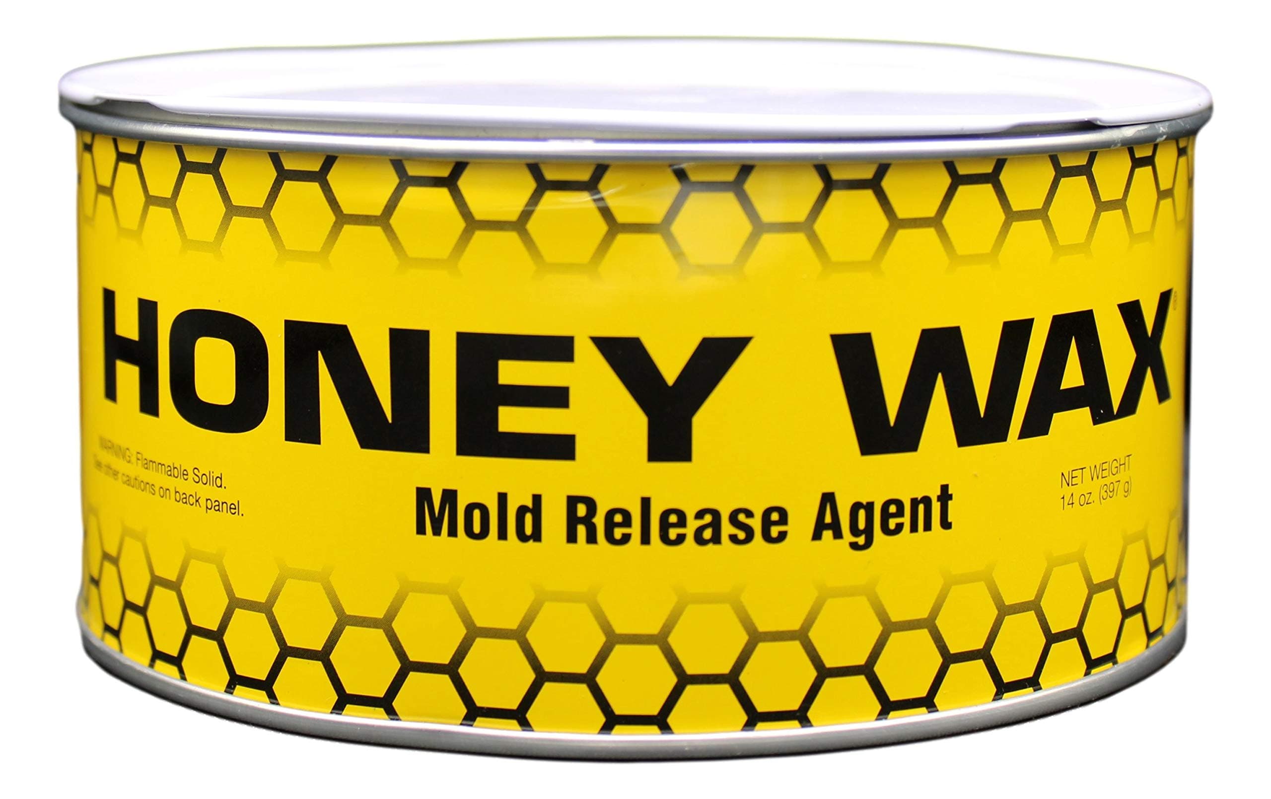 Fiberglass Supply Depot Honey Wax Paste Mold Release Agent 14oz Can