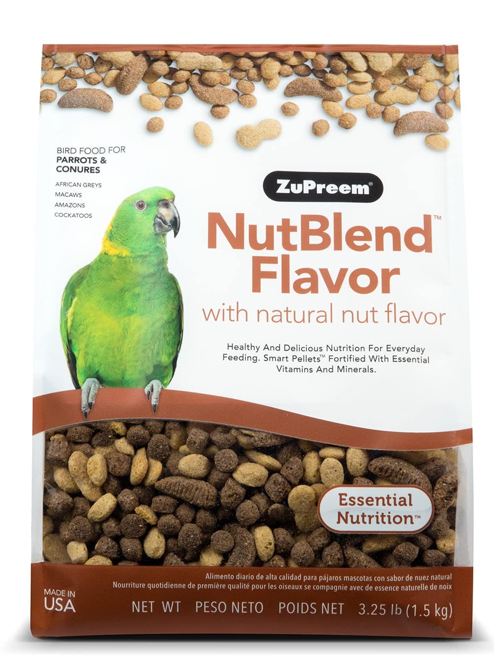 Zupreem Nutblend (1.4 Kg, Multicolor)