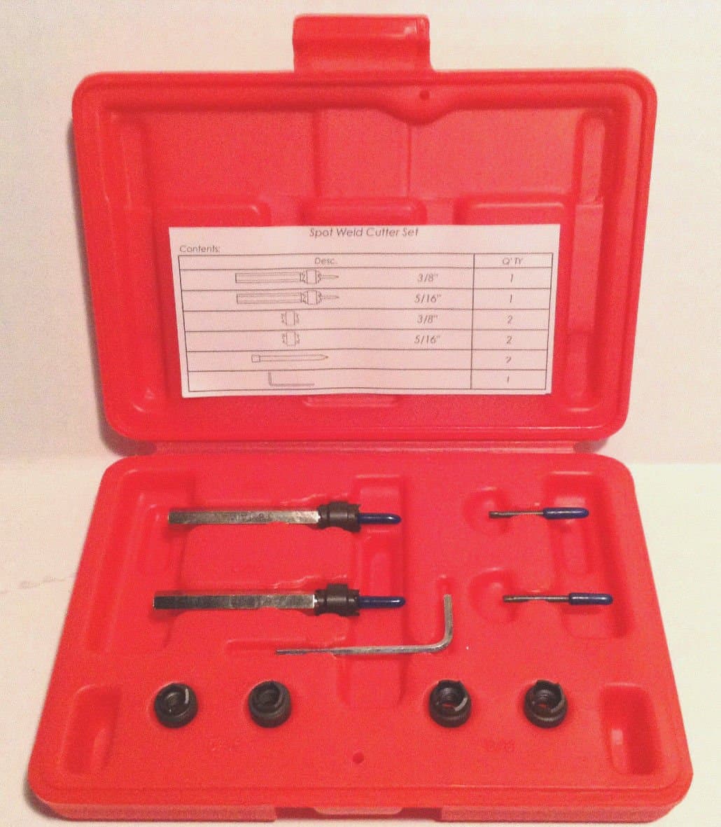 Spot Weld Cutter Set
