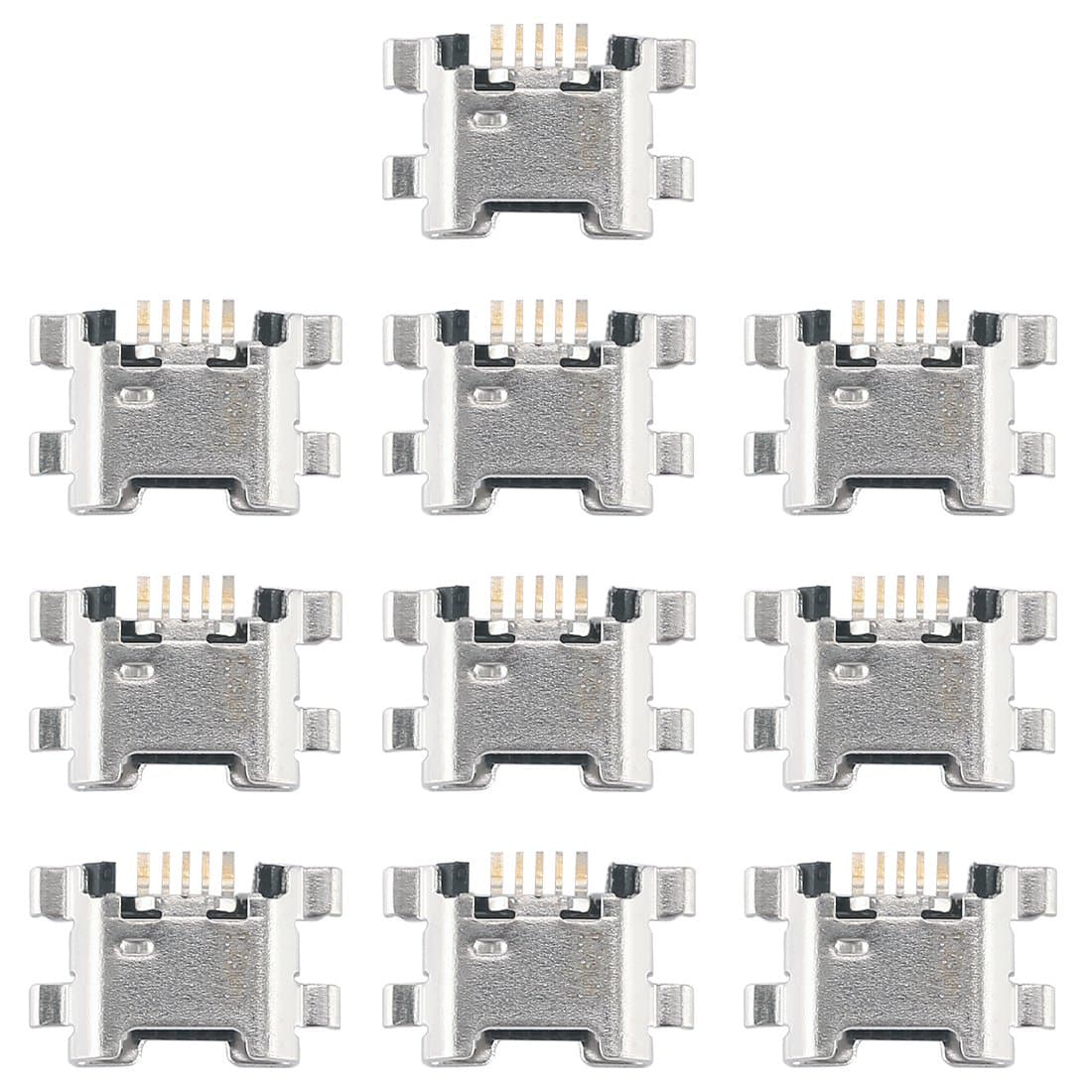 Smartphone Spare Parts 10 PCS Charging Port Connector for Huawei Honor Play 7X / 7S / Honor 9 Lite Repair Parts