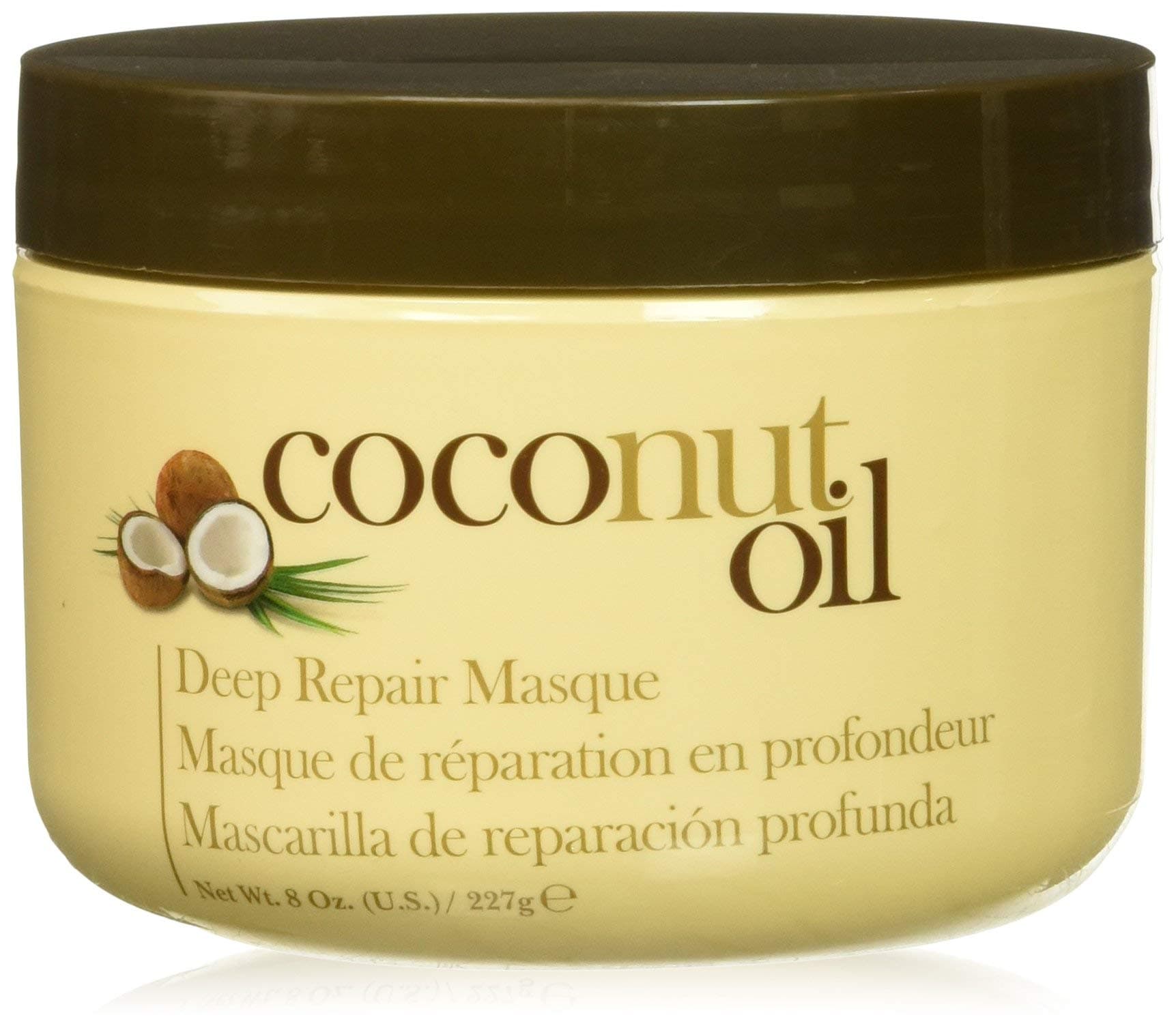 Coconut Oil Deep Repair Masque, 8Oz