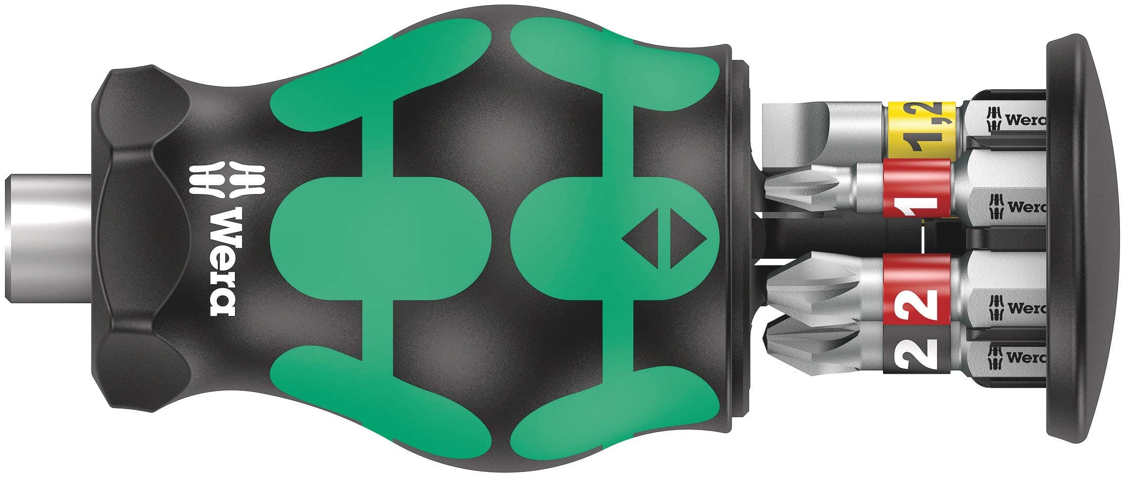 Wera 05008873001 Kraftform Kompakt Stubby magazine 1, 6 pieces