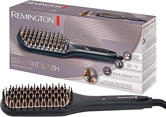 Remington 62 Watts CB7400 Keratin Protect Sleek & Smooth Heated Brush (Gray)