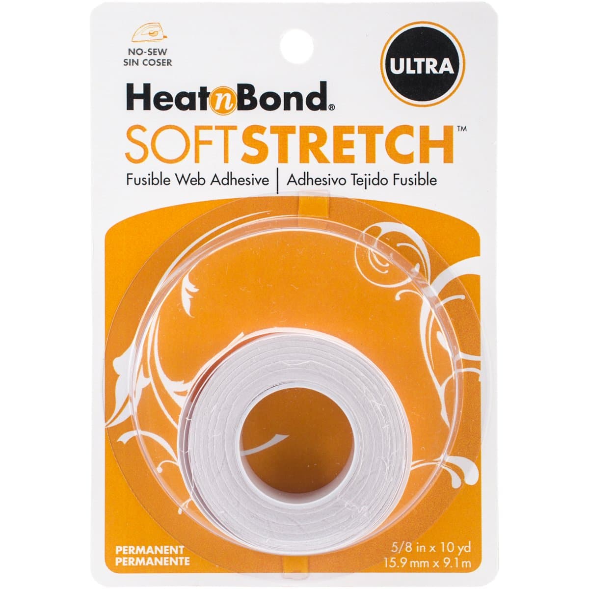 HeatnBondtherm.o.web Heat n Bond Soft Stretch Ultra Clear ,5/8"x10yd ,3540