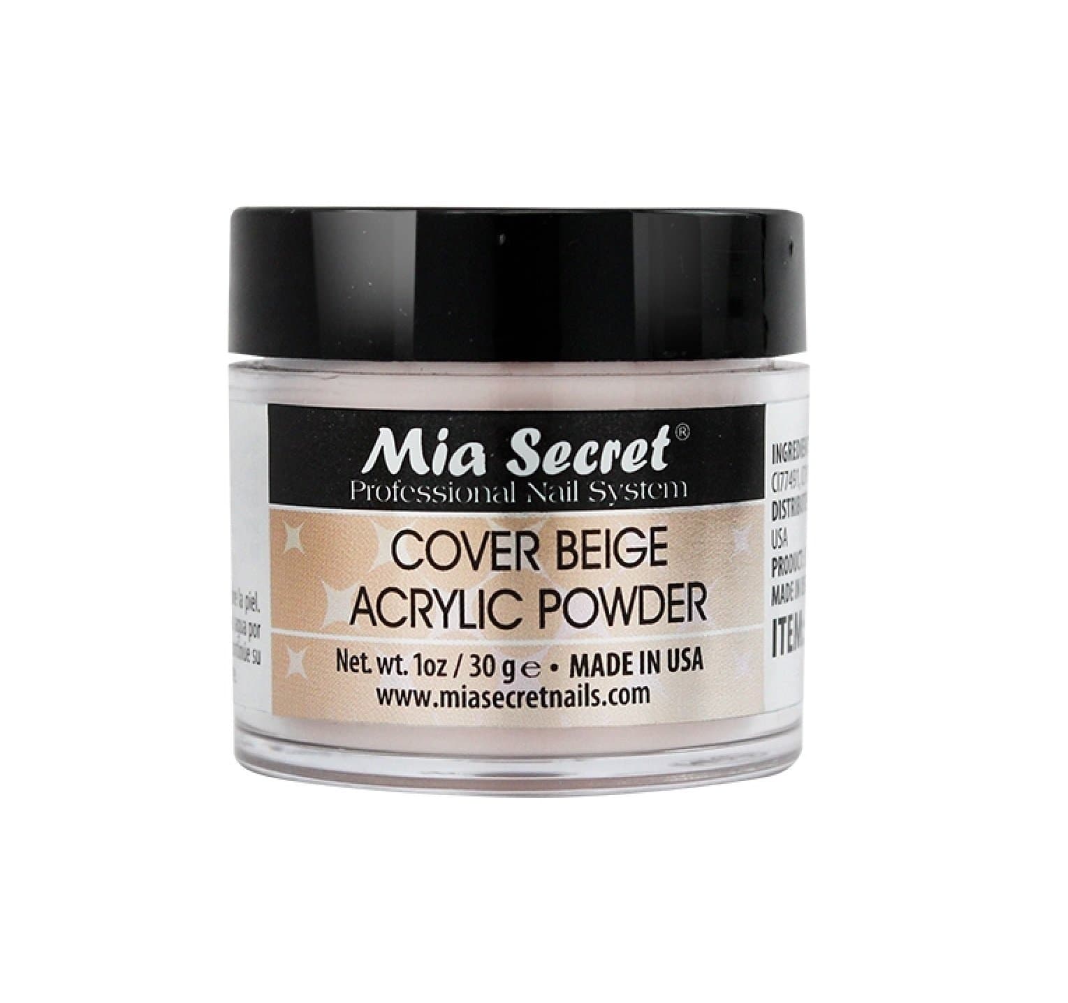 Acrylic Nail Powder (1oz; Cover Beige)