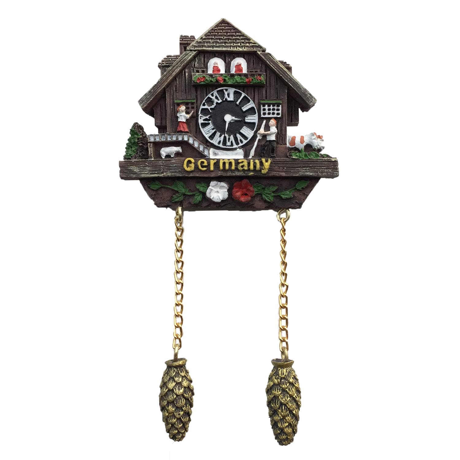 Cuckoo Clock Germany 3D Refrigerator Magnet Travel Sticker Souvenirs,Home & Kitchen Decoration Germany Fridge Magnet from China