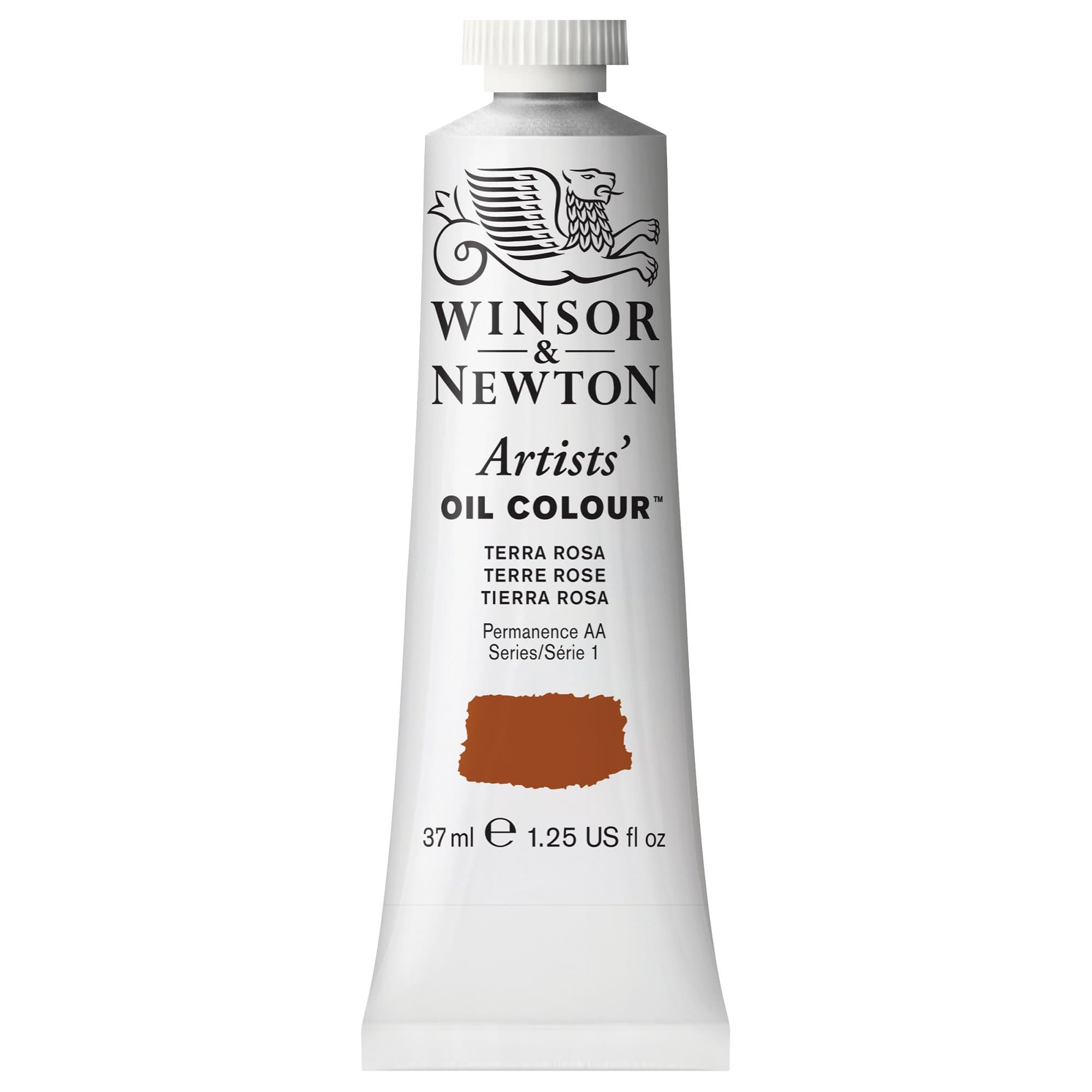 Winsor & Newton Artists' Oil Color, 37ml (1.25 oz) Tube, Terra Rosa