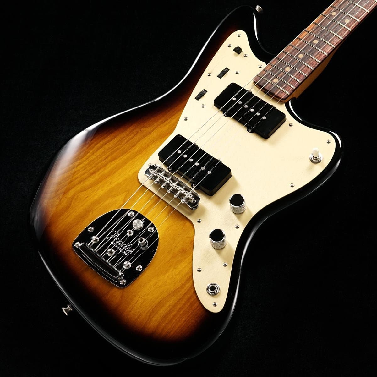 Fender Limited Edition 60th Anniversary '58 Jazzmaster 6-String Electric Guitar, 21 Frets, Bolt On "C" Neck, Rosewood Fingerboard, Gloss Nitrocellulose Lacquer, 2-Color Sunburst