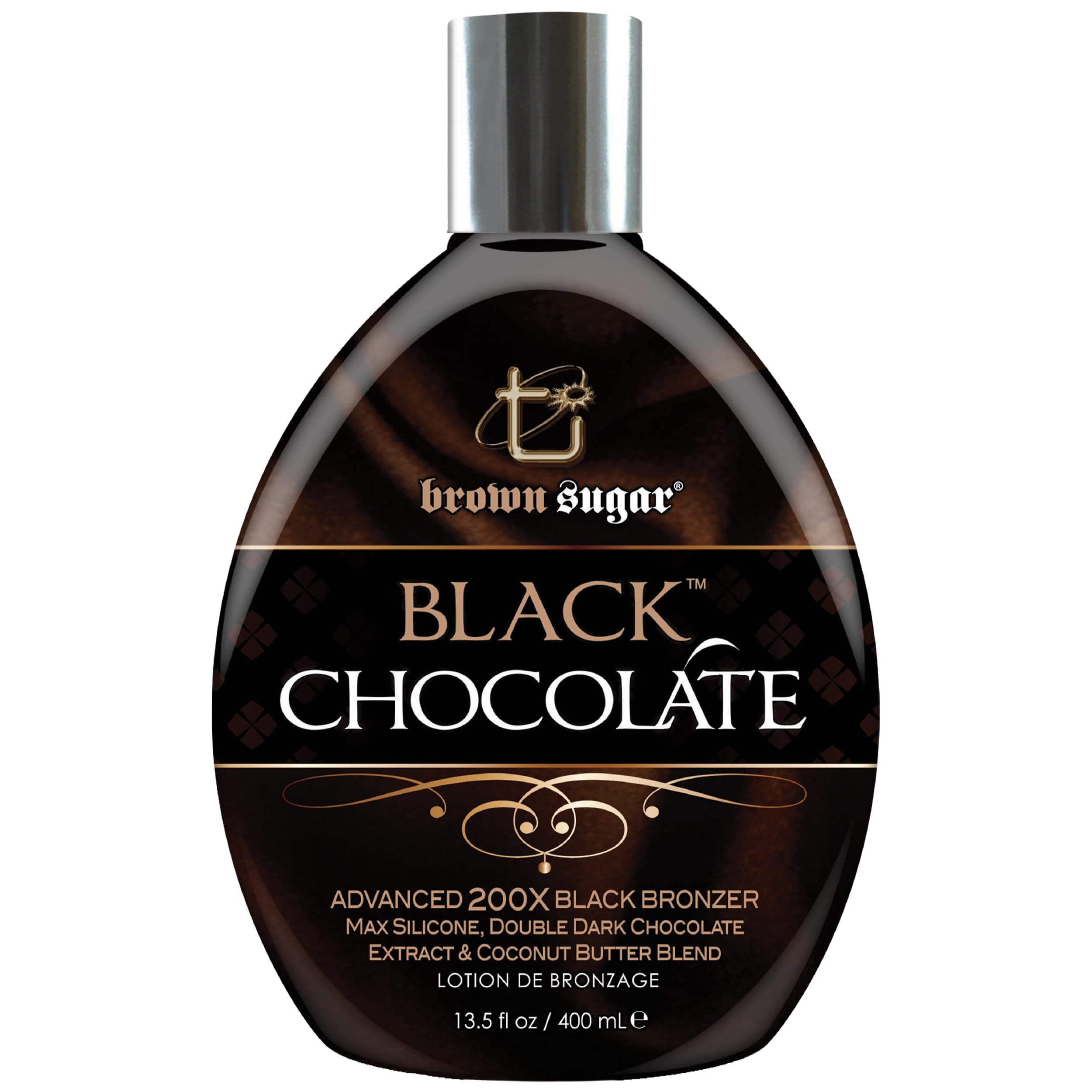 TanTan Brown Sugar BLACK CHOCOLATE 200X Black Bronzer - 13.5 oz. by Tan Inc.