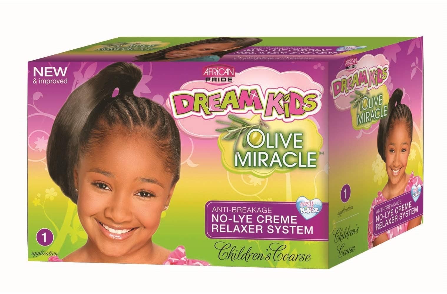 African Pride Dream Kids Olive Miracle Relaxer Kit Coarse by African Pride