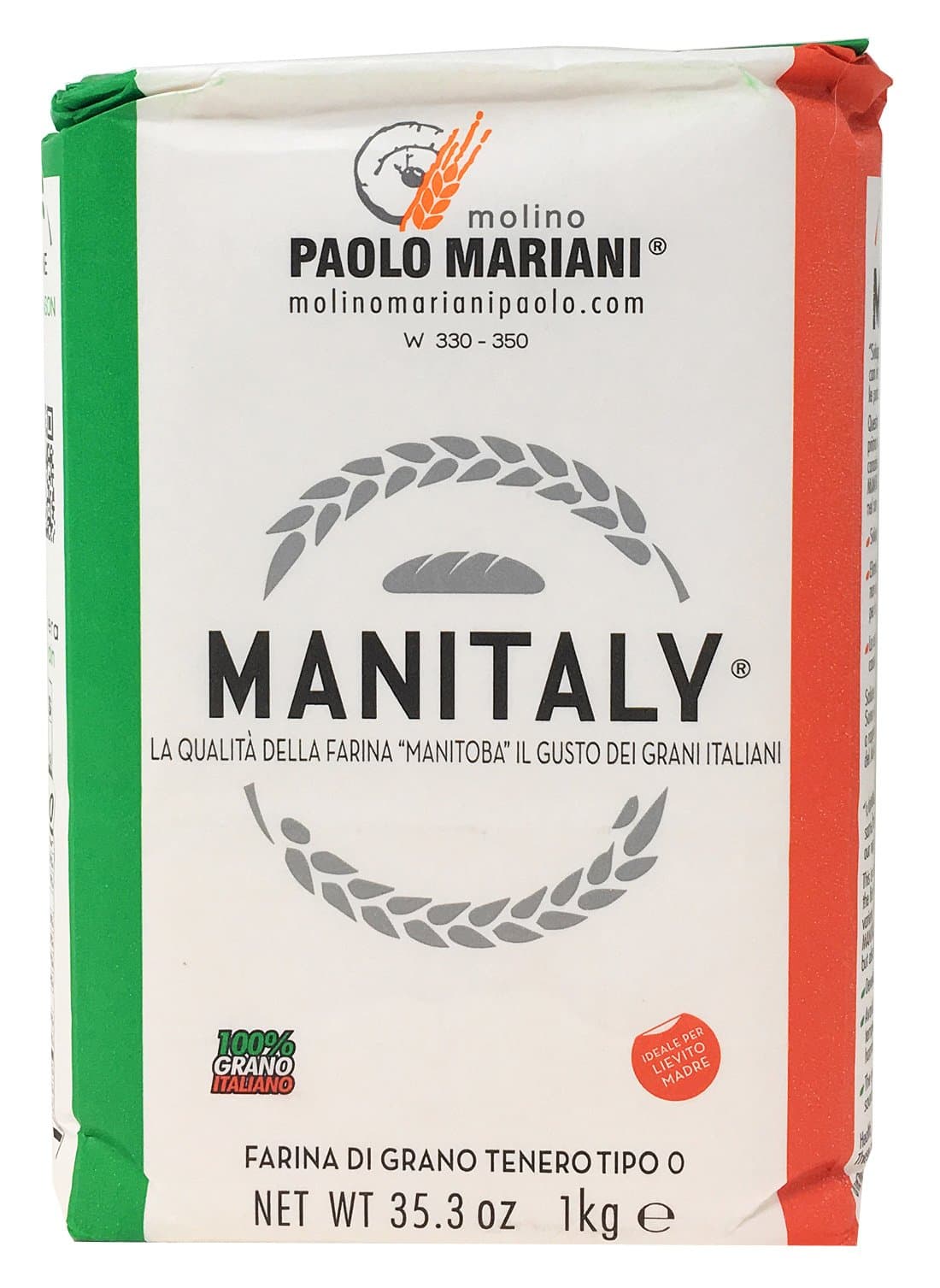 Molino Paolo Mariani MANITALY Type "0" Wheat | 100% Italian Flour