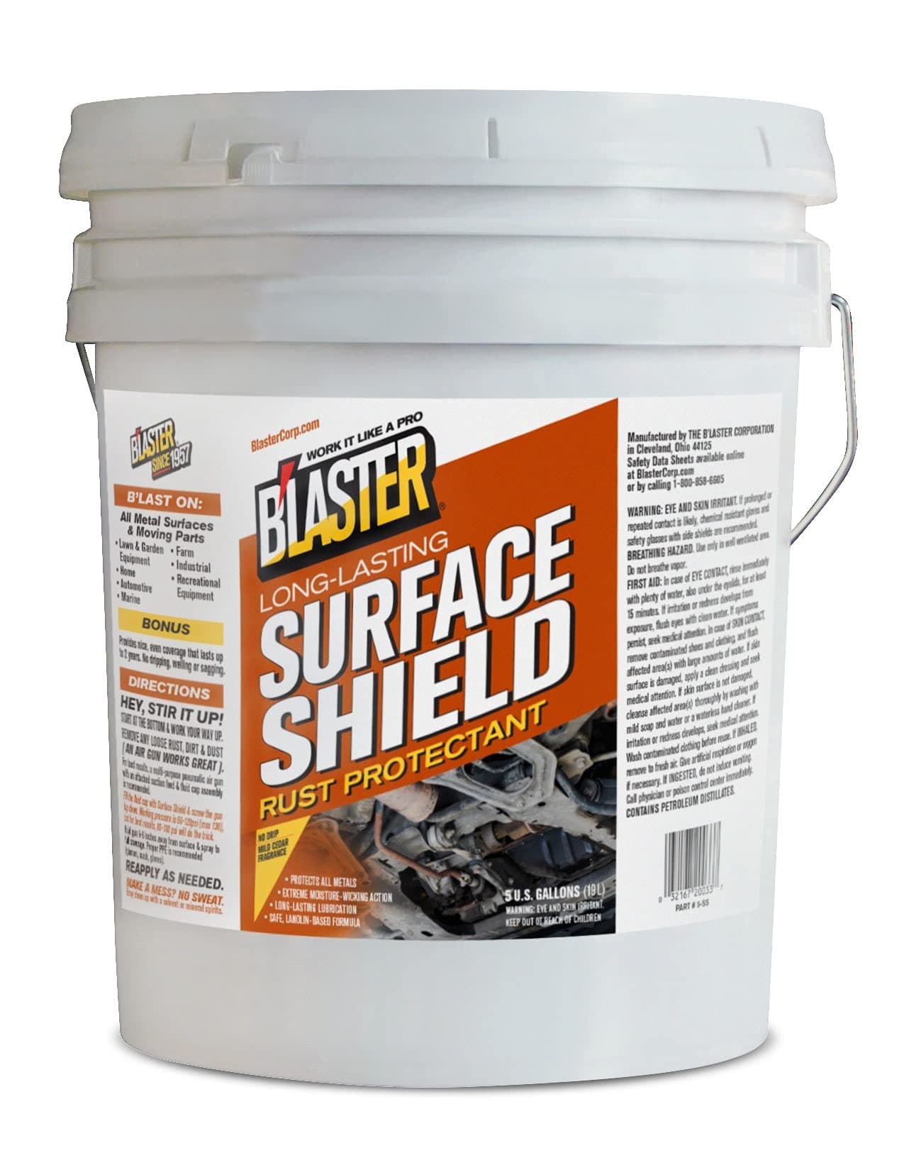 Blaster 5-SS Surface Shield Bulk 5-Gal Pail, Multi