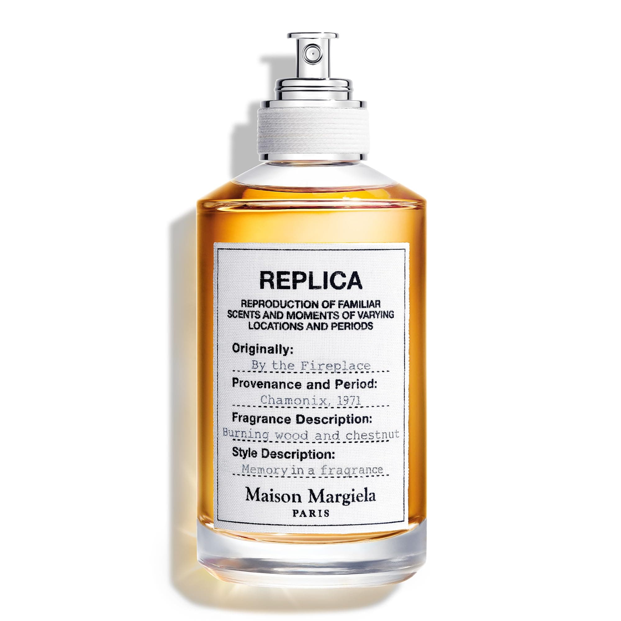 Replica - By the Fireplace Eau de Toilette - Warm & Spicy Fragrance - With Chestnut, Wood & Vanilla