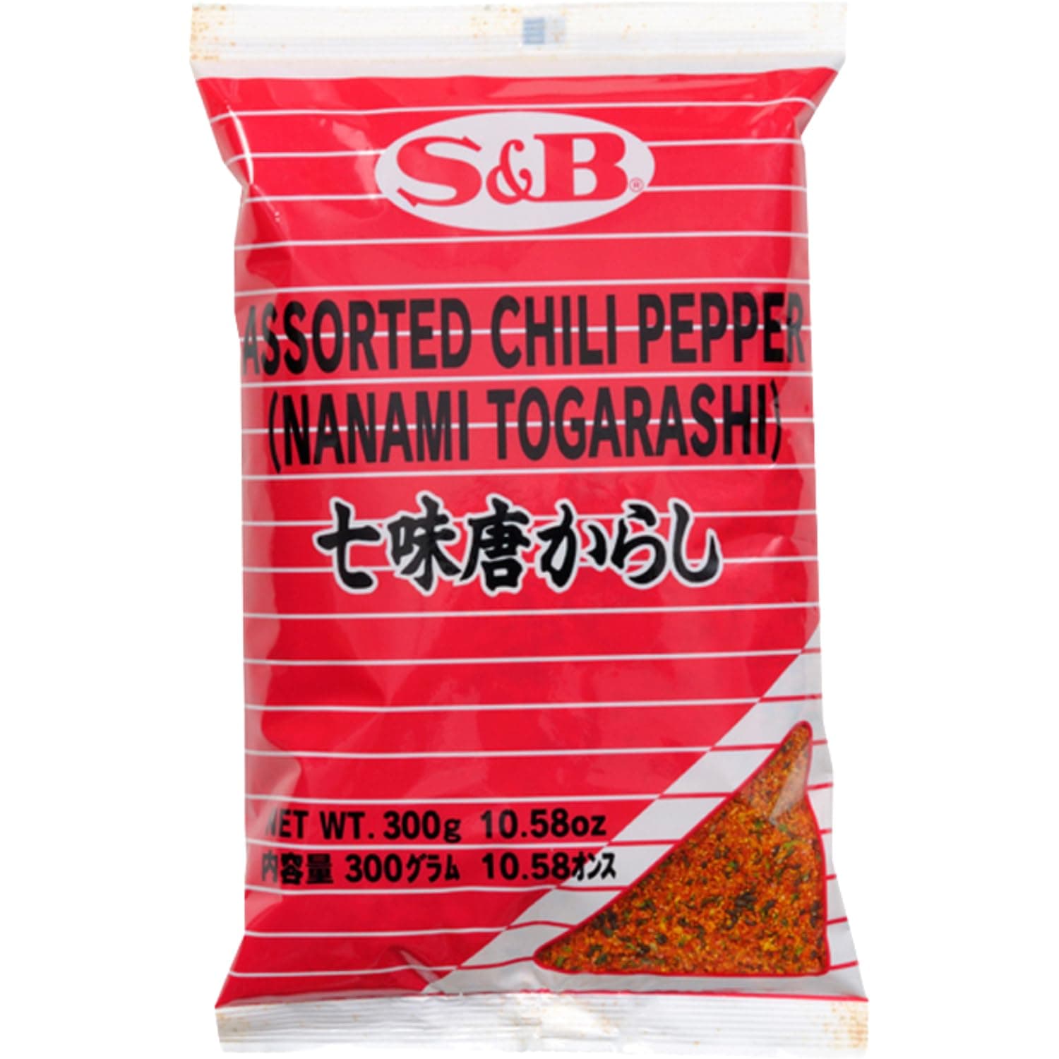S and B Japanese 7 Flavours Seasoning Mix Shichimi Chili Pepper 300 g