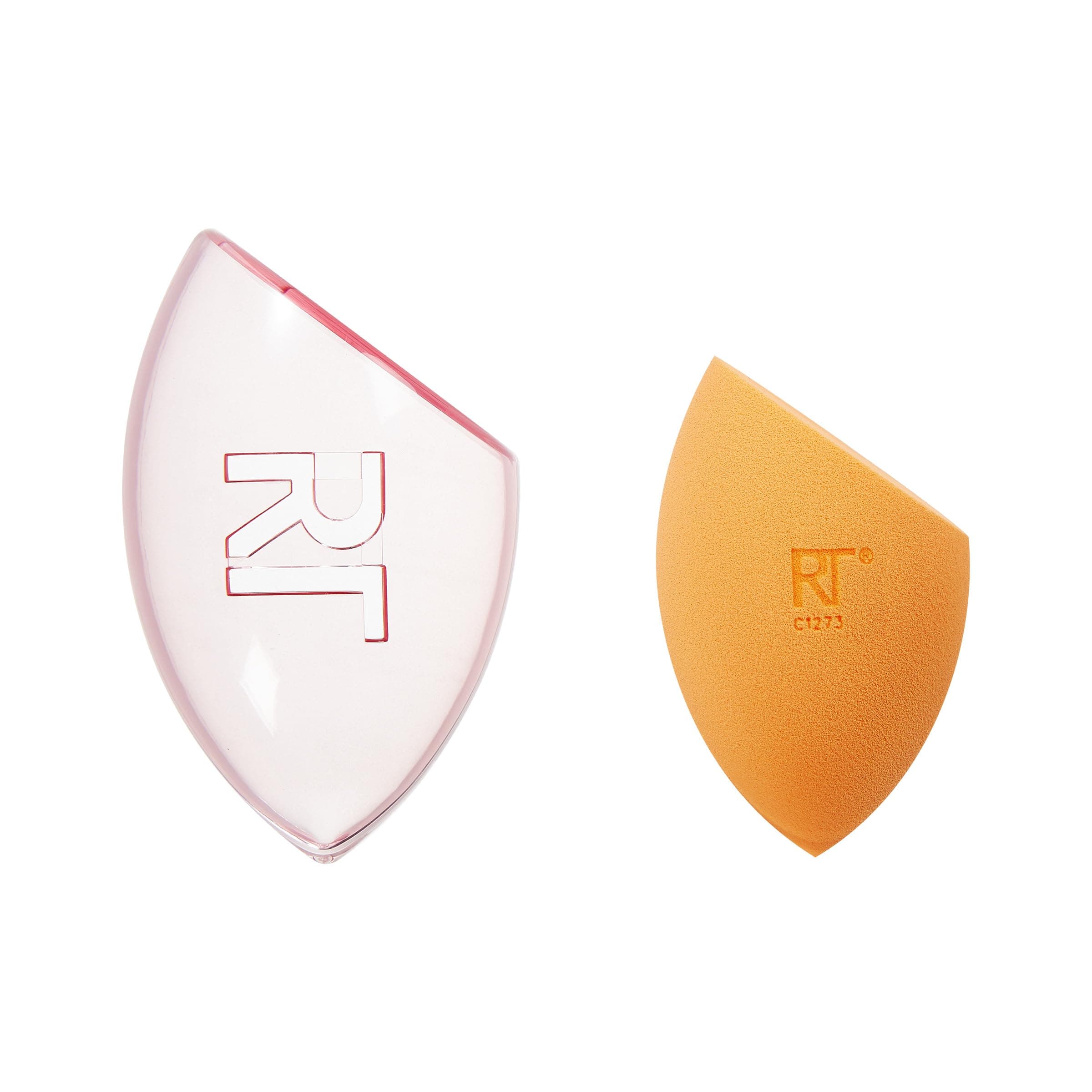 Miracle Complexion Sponge + Travel Case, Holiday Ornament Makeup Blending Sponge for Foundation, Includes Travel Case, Natural, Dewy Makeup, Buildable Coverage, 2 Piece Set