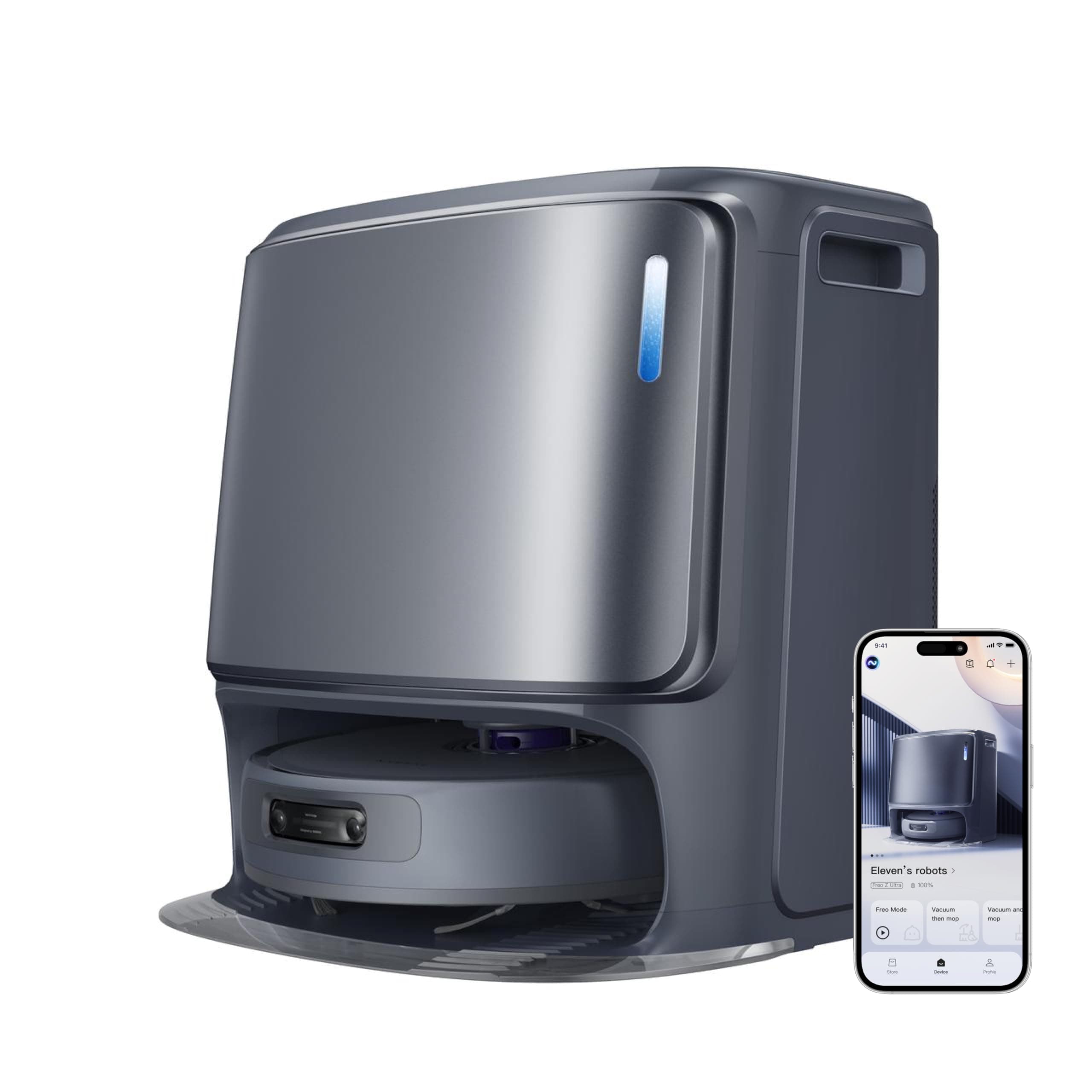 NARWAL Robot Vacuum and Mop Combo Grey