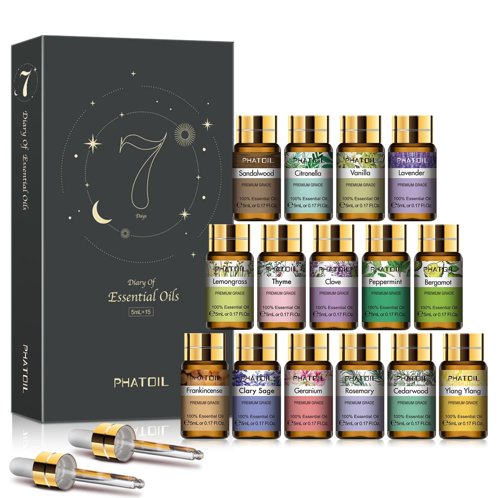 15PCS Essential Oils Set