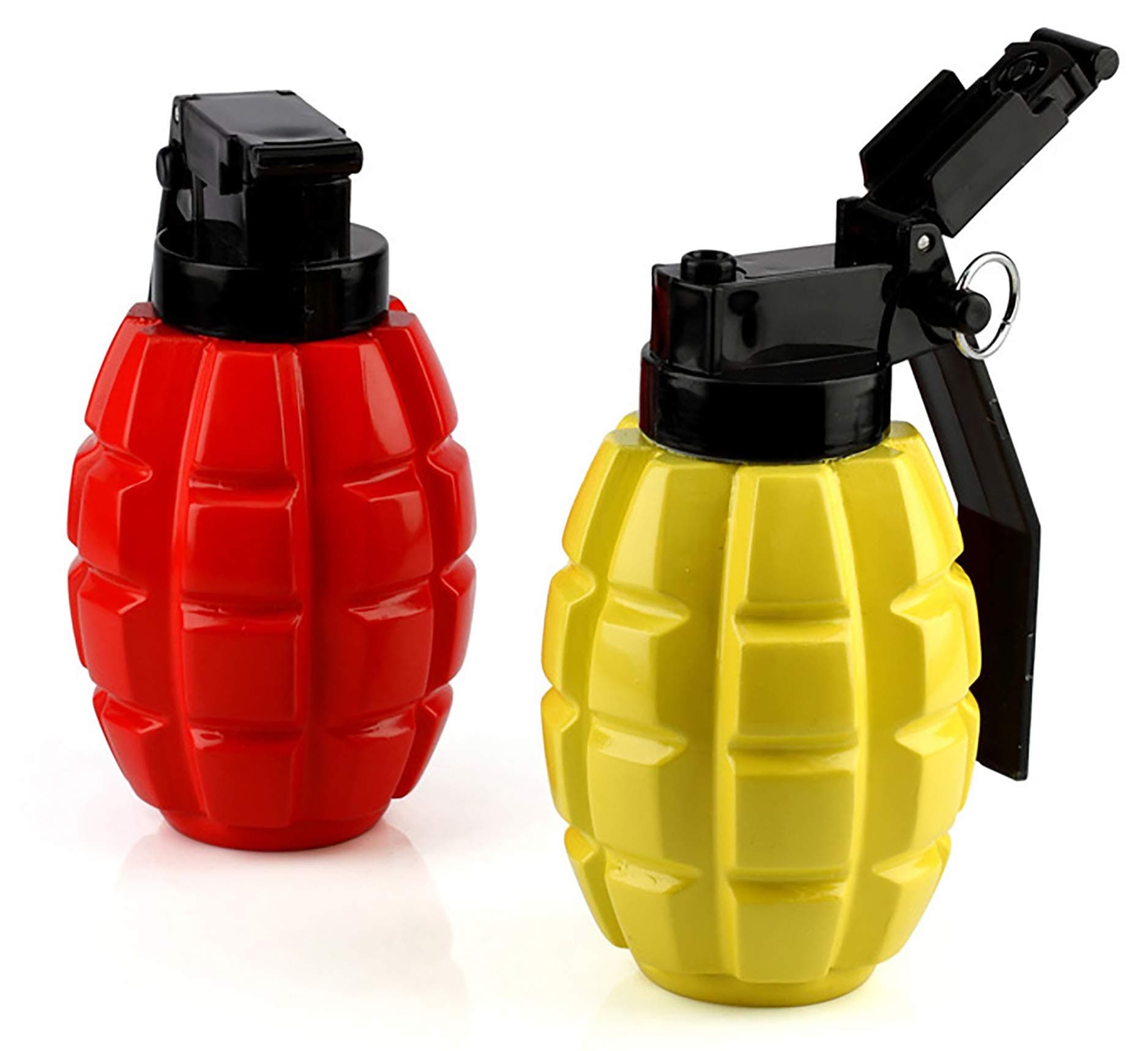 Caliber GourmetCombat Condiment Tactical Bbq Grill Mustard Ketchup Dispensers Plastic And Camping Hiking Picnic RED AND YELLOW