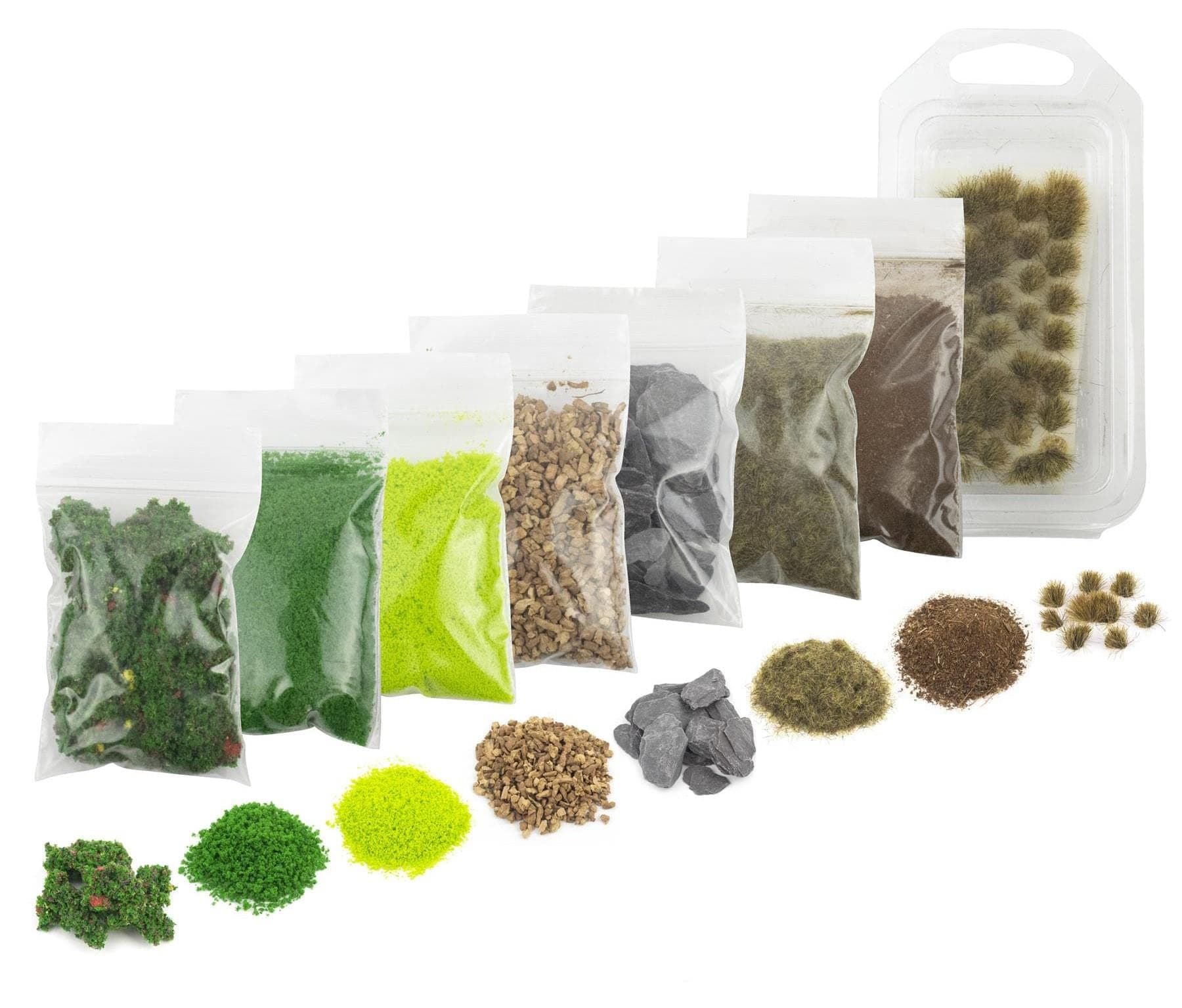 Fantasy Battle Miniature Basing Kit – Wargame Themed Tabletop Layout Terrain Scenery Landscape Model Modelling Figure Diorama Material