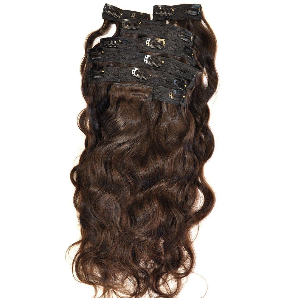 Beverly Johnson Legendary Clip-In Wavy Natural Hair Extension 14 inches