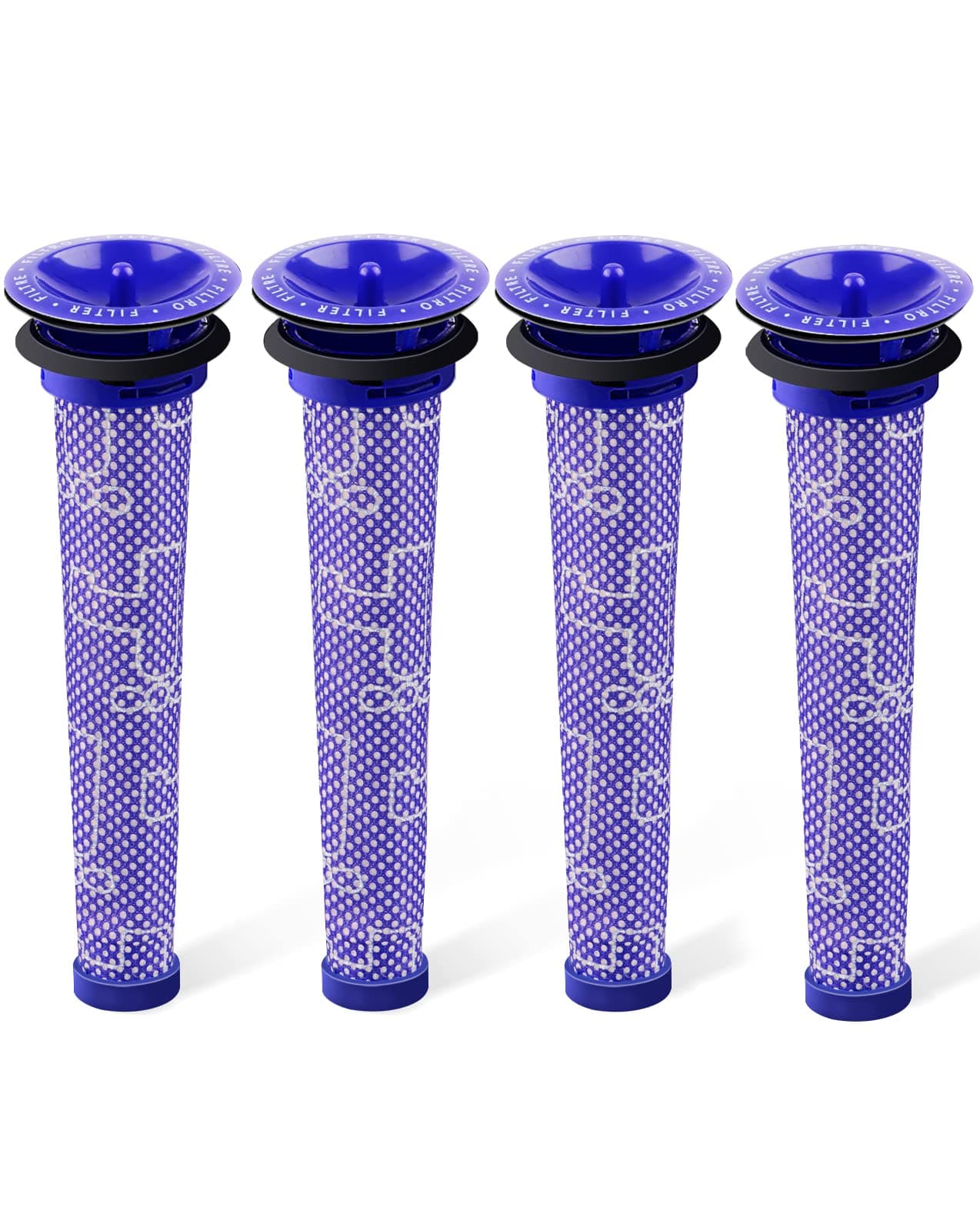 Replacement Pre-Filters for Dyson Vacuum Filter for Dyson V6 V7 V8 Dc59 Dc58 Replaces Part 965661 01 () Pack of 4